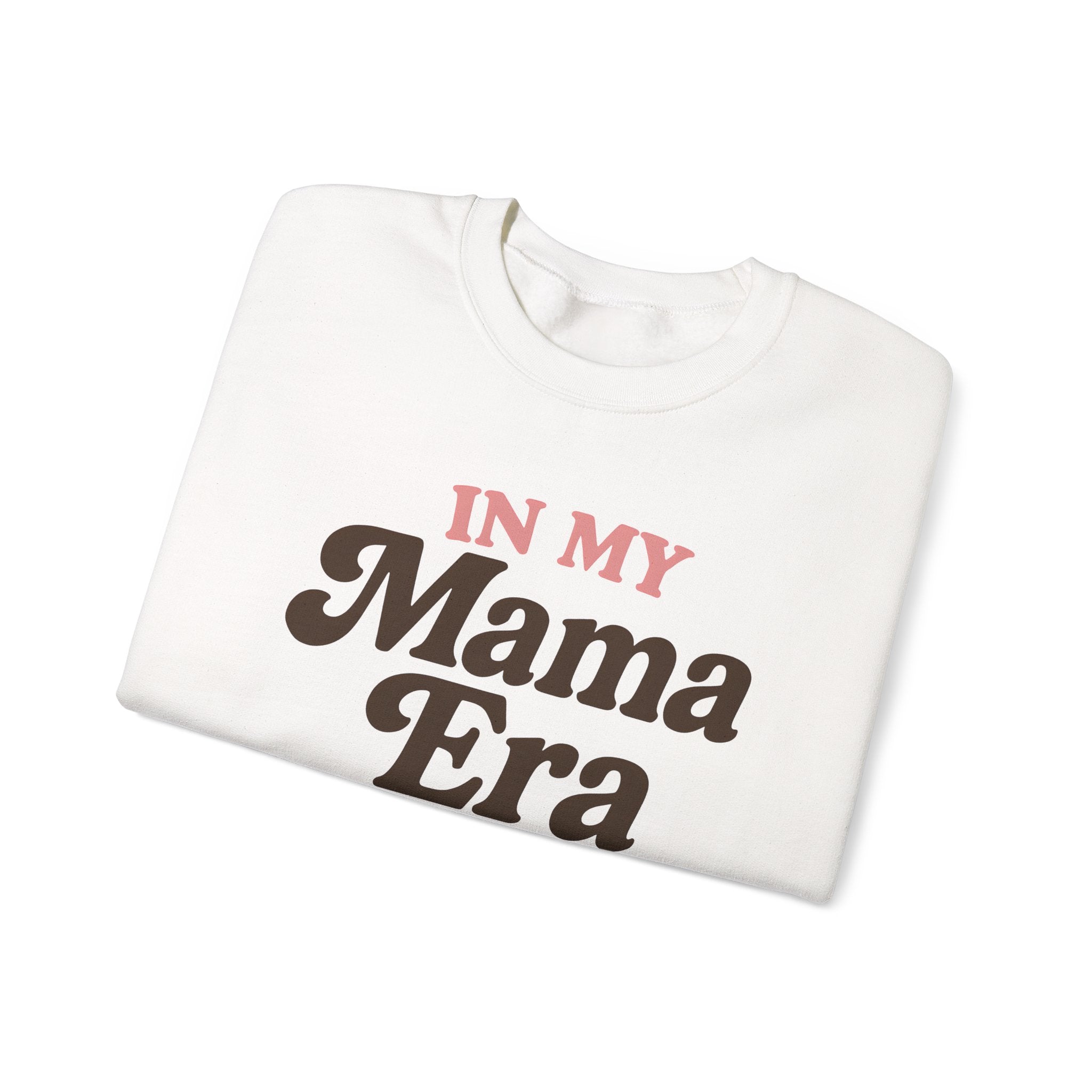 Mama Era Sweatshirt, Unisex Crewneck Sweater, Gift for Moms, Cozy Fashion for Mothers, Birthday Present for Mama, Casual Lounge Wear