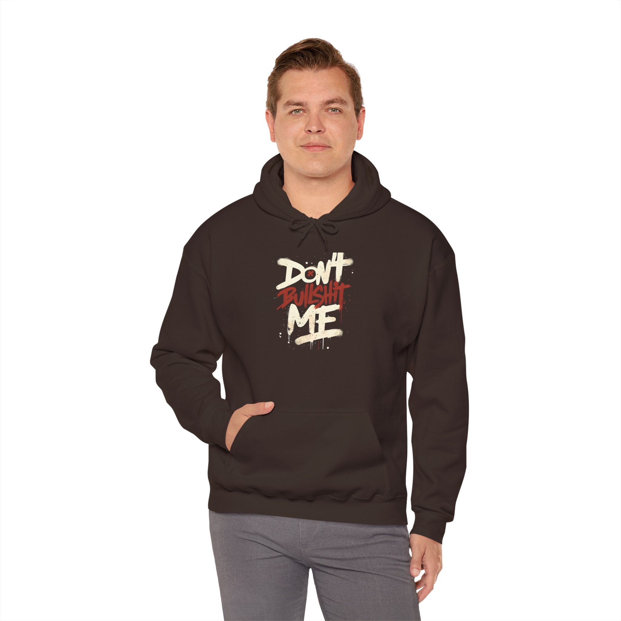 Don't Bull shit me Unisex Hoodie, Trendy Streetwear Sweatshirt, Comfortable Gift for Friends, Fall Fashion, Cool Casual Outfit