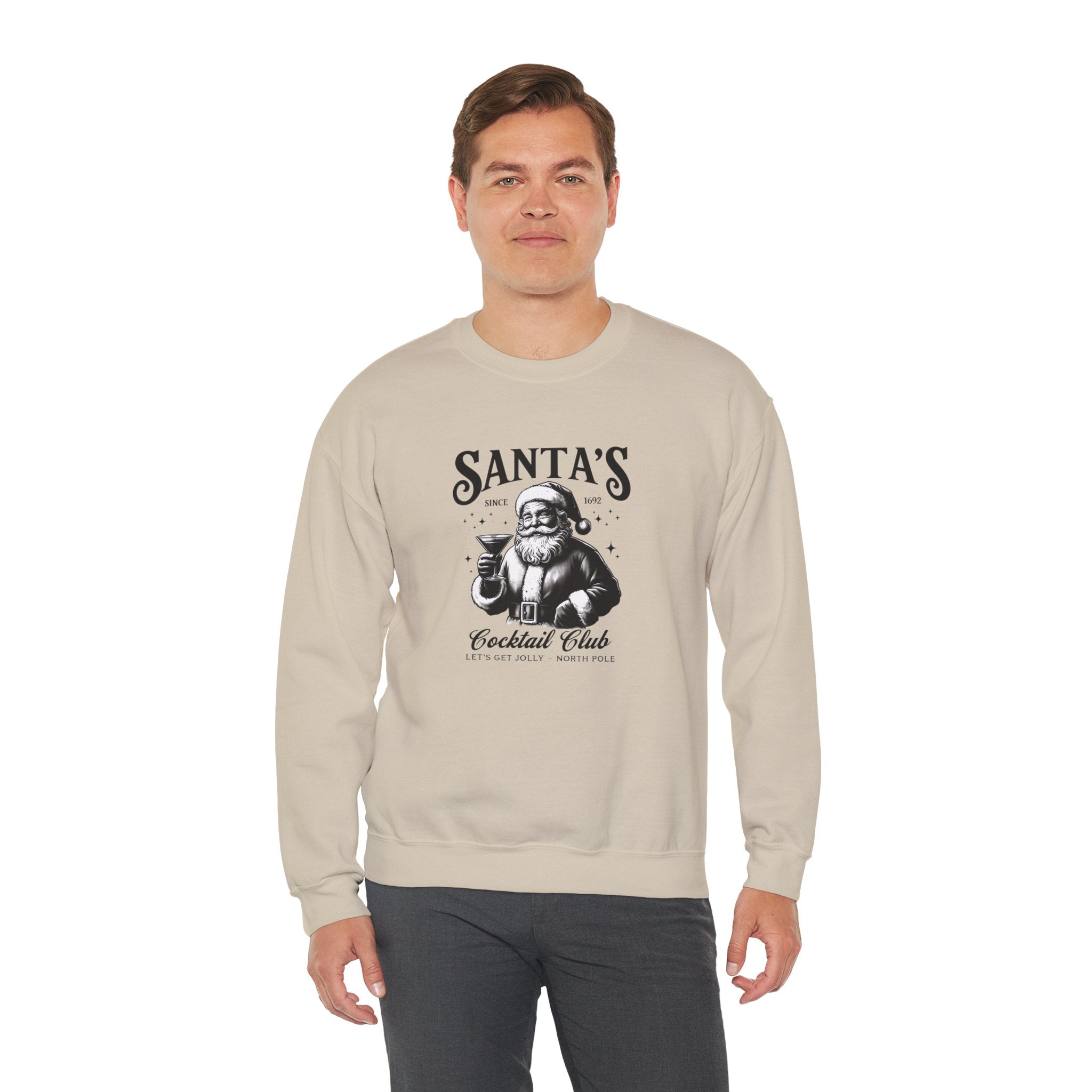Santa's Cocktail Club Sweatshirt