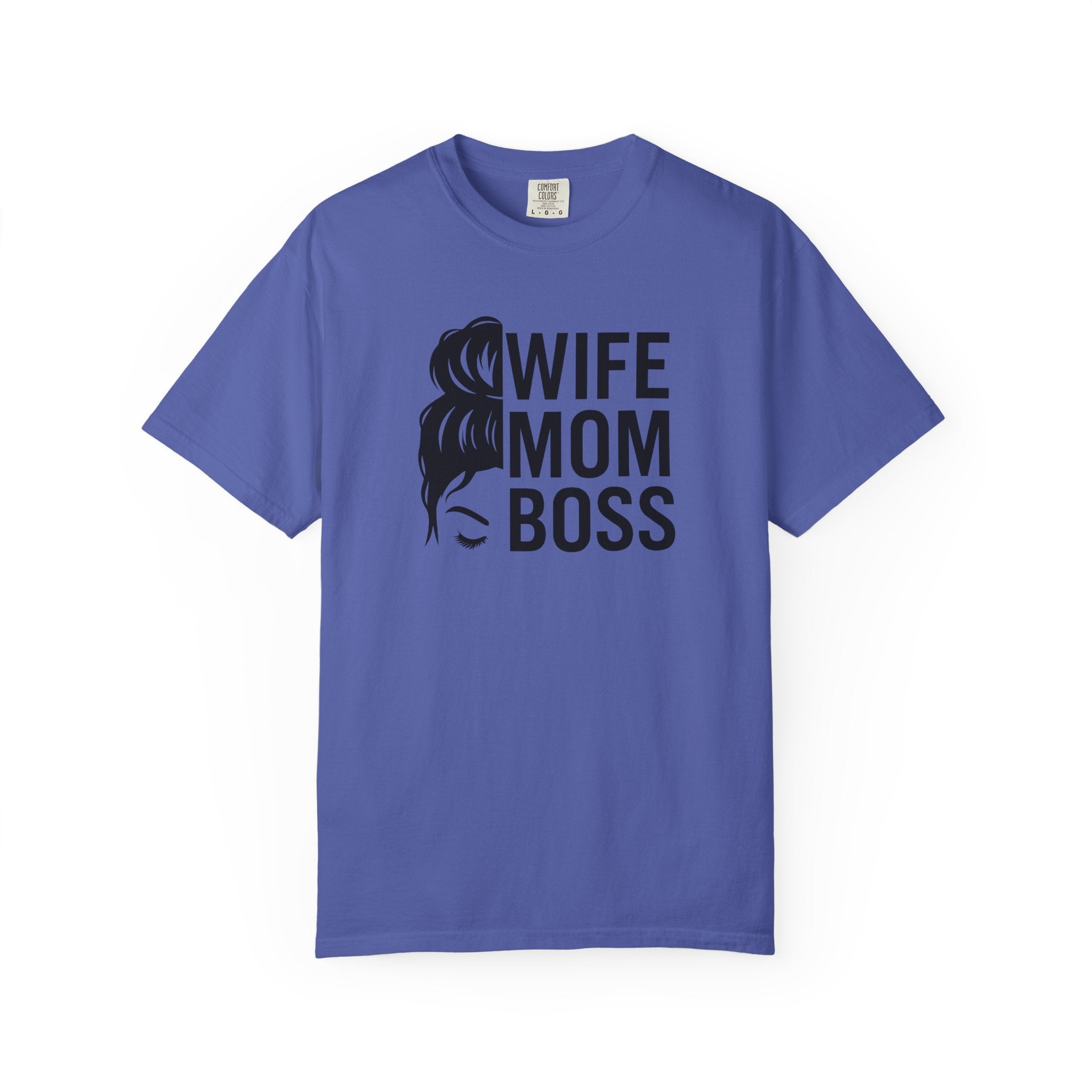 Wife Mom Boss T-Shirt, Unisex Tee for Moms, Gift for New Moms, Casual Outfit, Mother's Day Gift