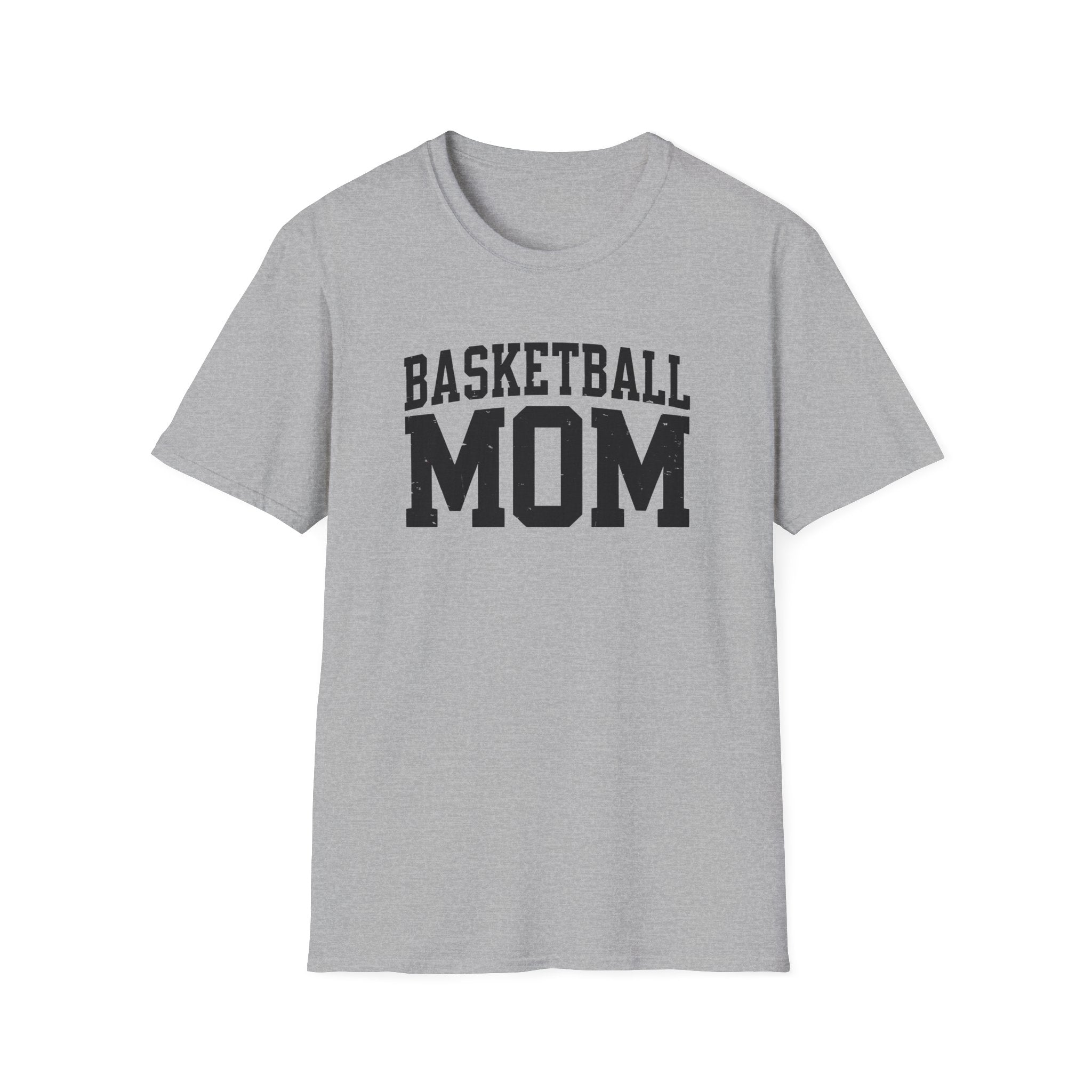 Basketball Mom Unisex Softstyle T-Shirt - Perfect Gift for Sports Enthusiasts