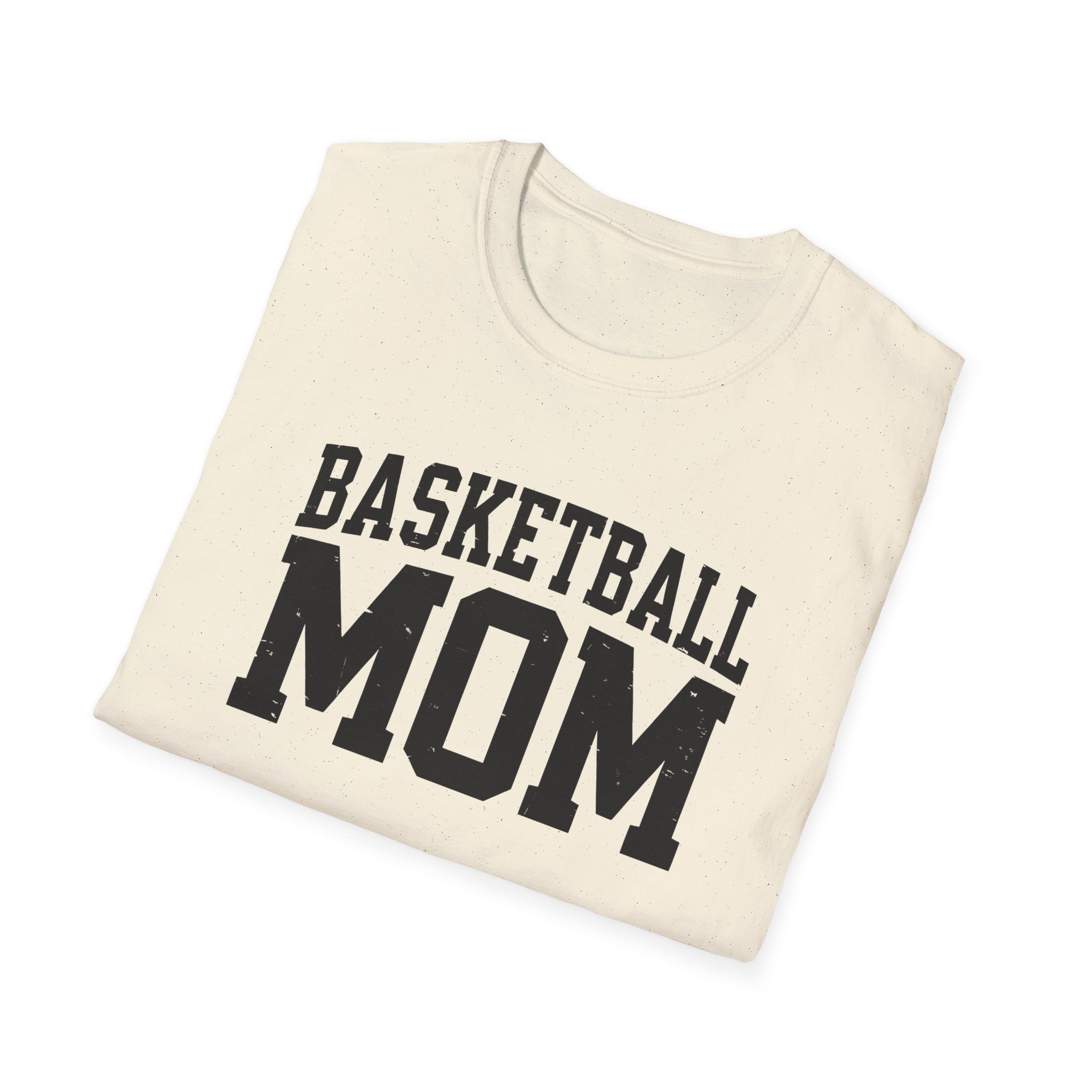 Basketball Mom Unisex Softstyle T-Shirt - Perfect Gift for Sports Enthusiasts