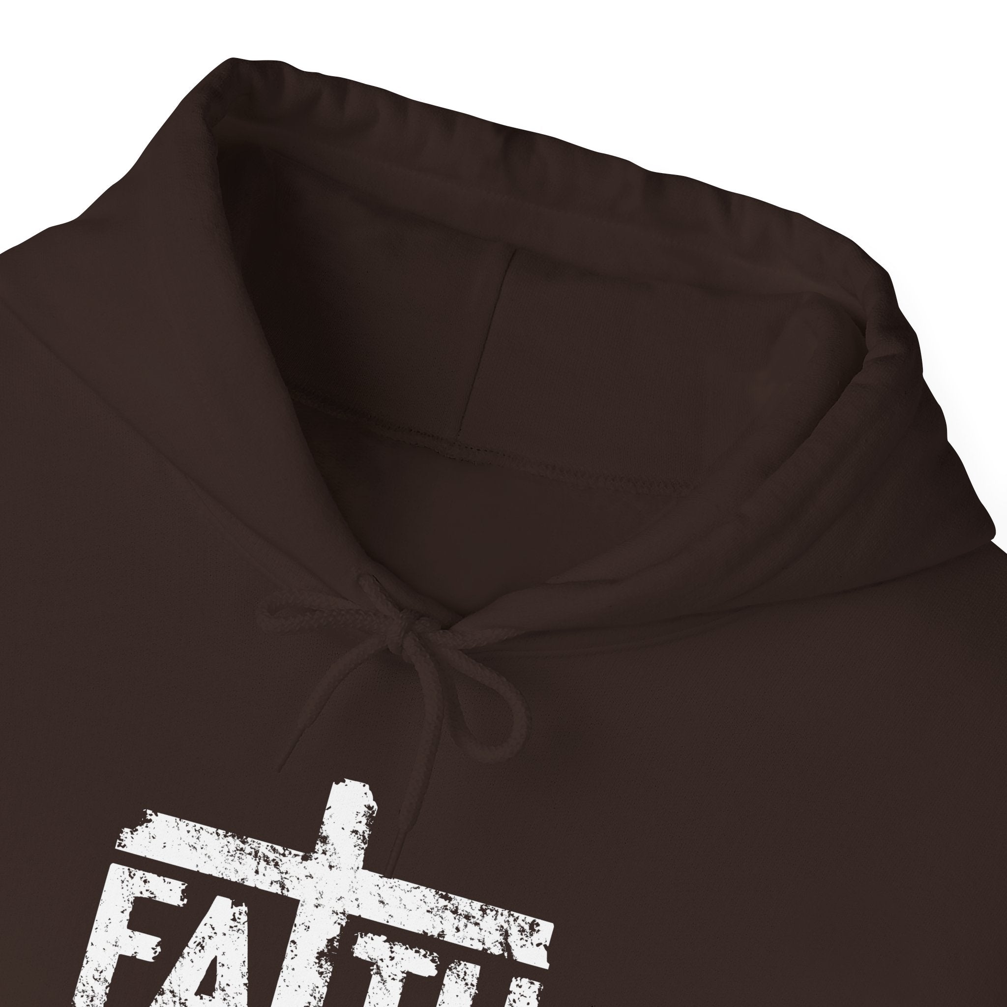 Faith Hoodie, Inspirational Sweatshirt for Men and Women, Cozy Pullover for Church, Gifts for Believers, Religious Apparel