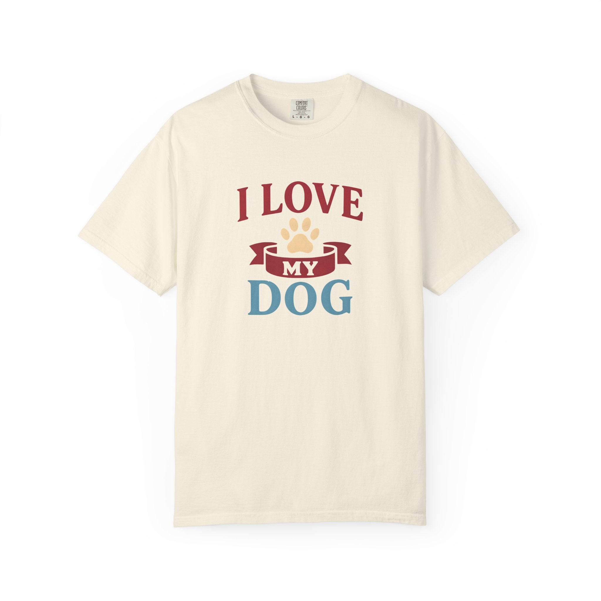 Dog Lover Unisex T-Shirt - I Love My Dog, Cute Pet Apparel, Gift for Dog Owners, Animal Lover Tee, Casual Everyday Style