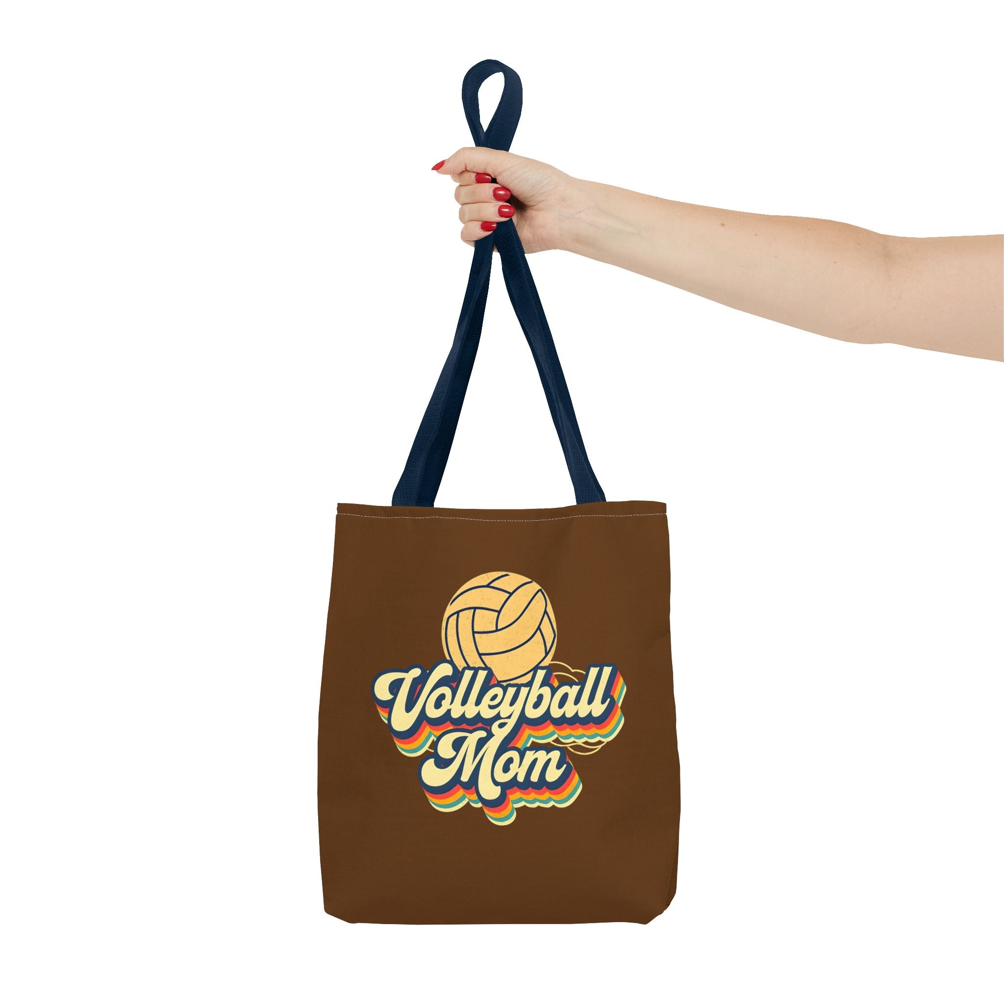 Volleyball Mom Tote Bag - Sports Mom Gift for Volleyball Matches and Games