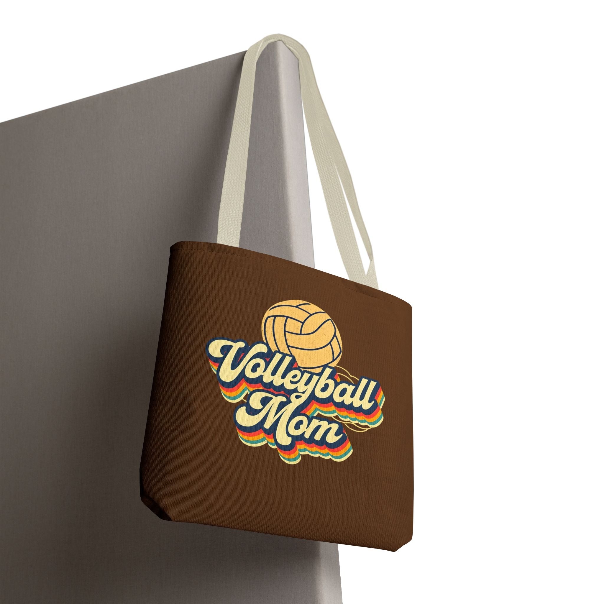 Volleyball Mom Tote Bag - Sports Mom Gift for Volleyball Matches and Games