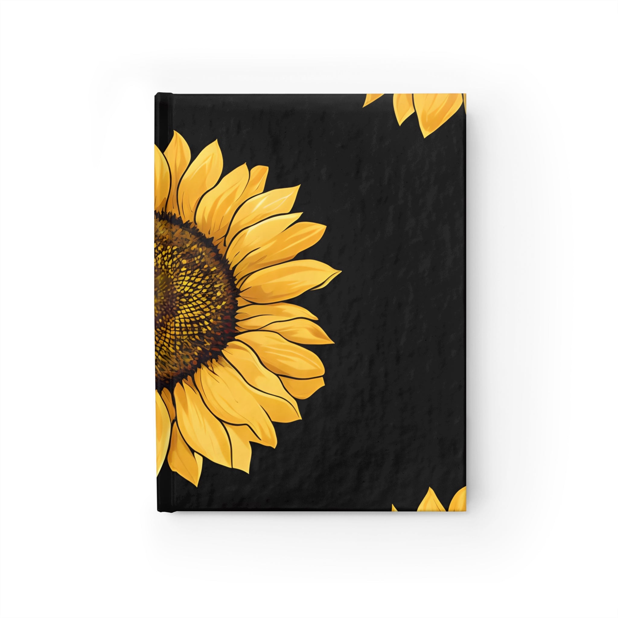 Sunflower Journal - Blank | Inspirational Notebook, Gift for Writers, Nature Lover, Self-Care, Floral Diary