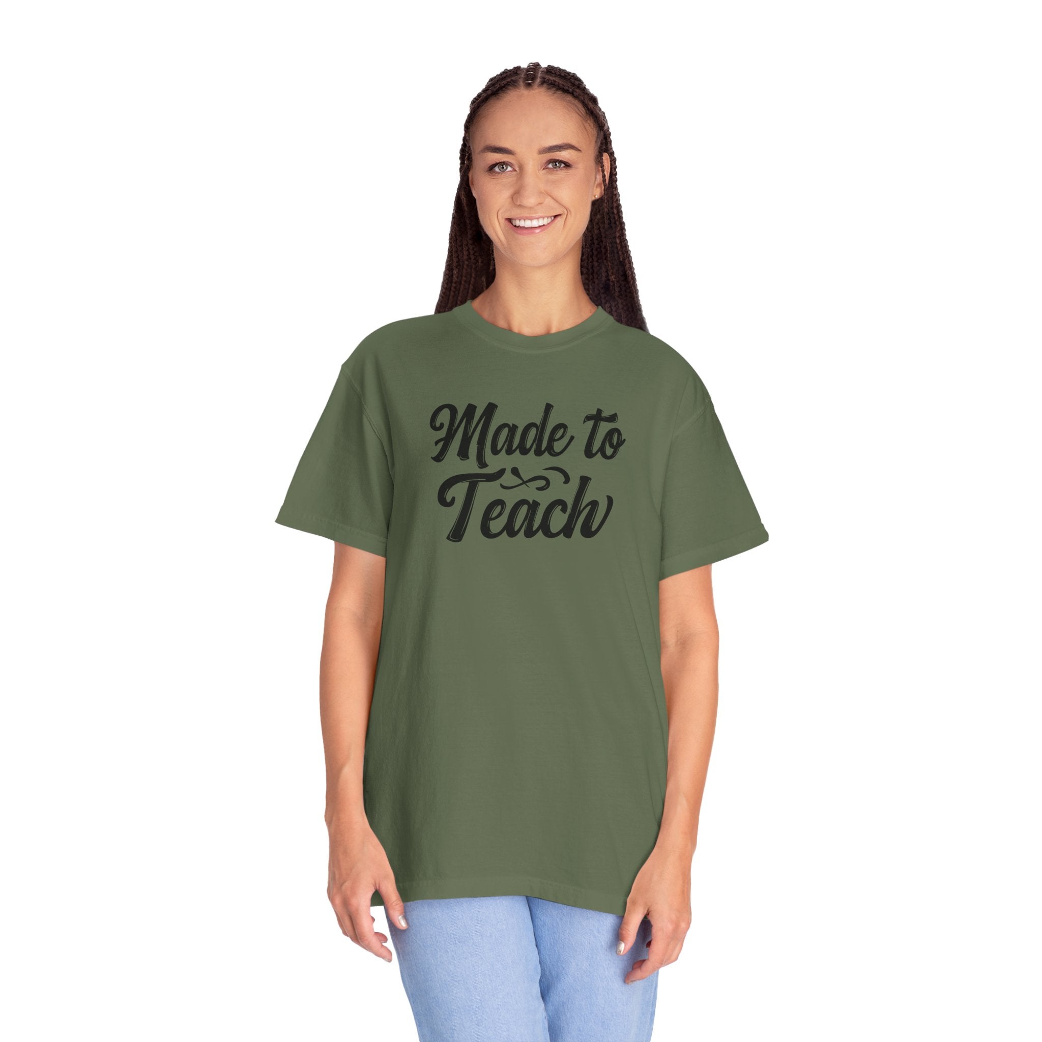 Made to Teach Unisex Garment-Dyed T-Shirt