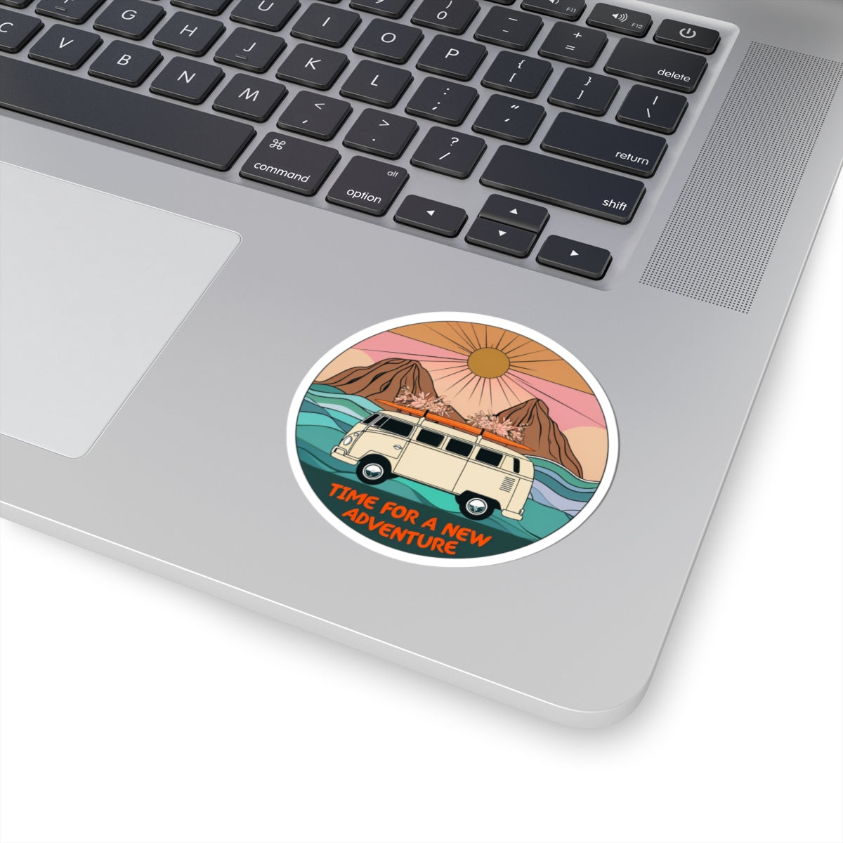 Adventure Vibes Kiss-Cut Stickers - Time For A New Adventure