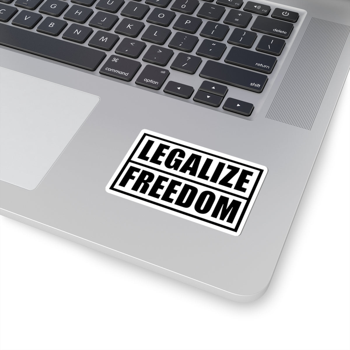 Legalize Freedom Kiss-Cut Stickers - Bold Statement Décor for Laptops, Water Bottles & More