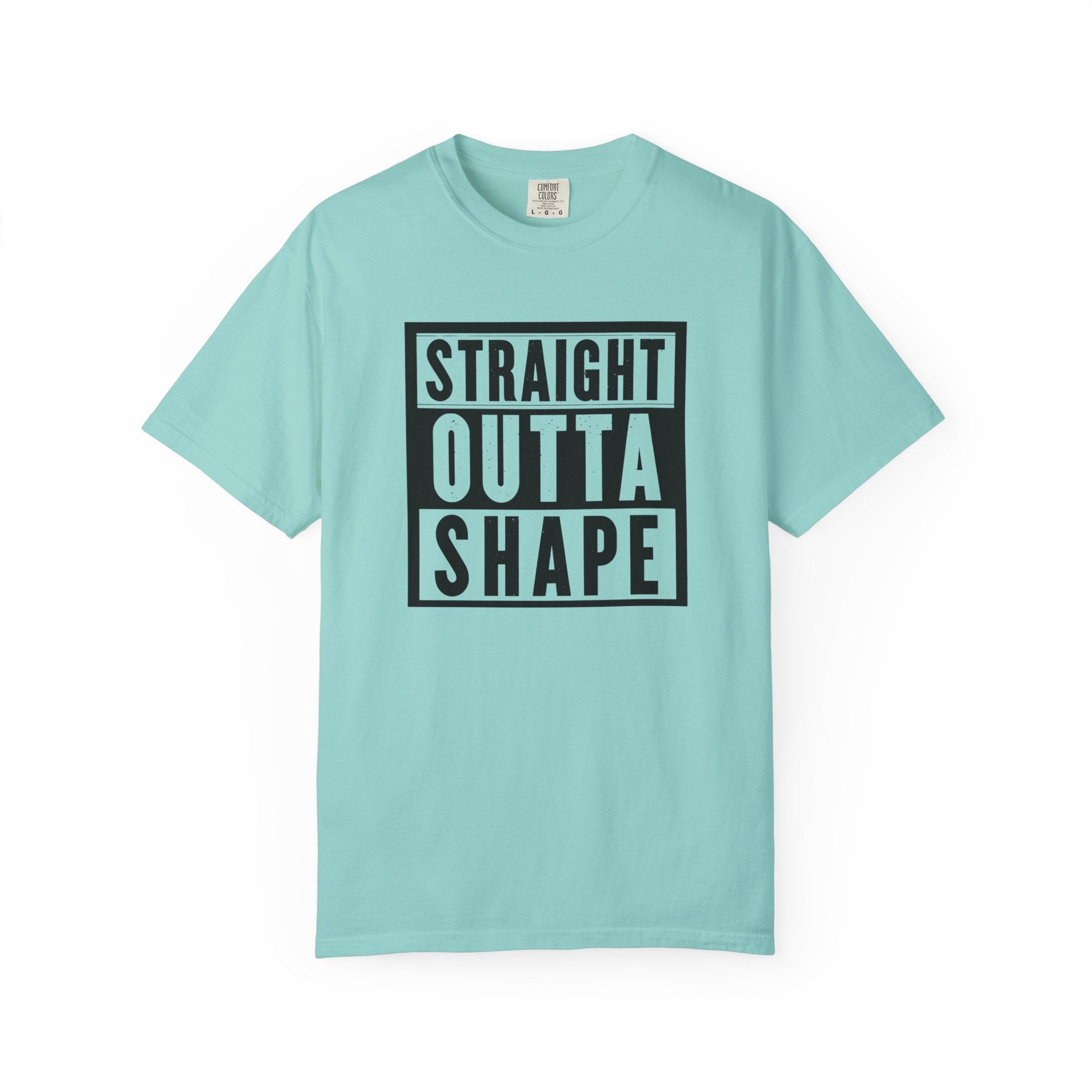 Shape Distorted Unisex Garment-Dyed T-shirt