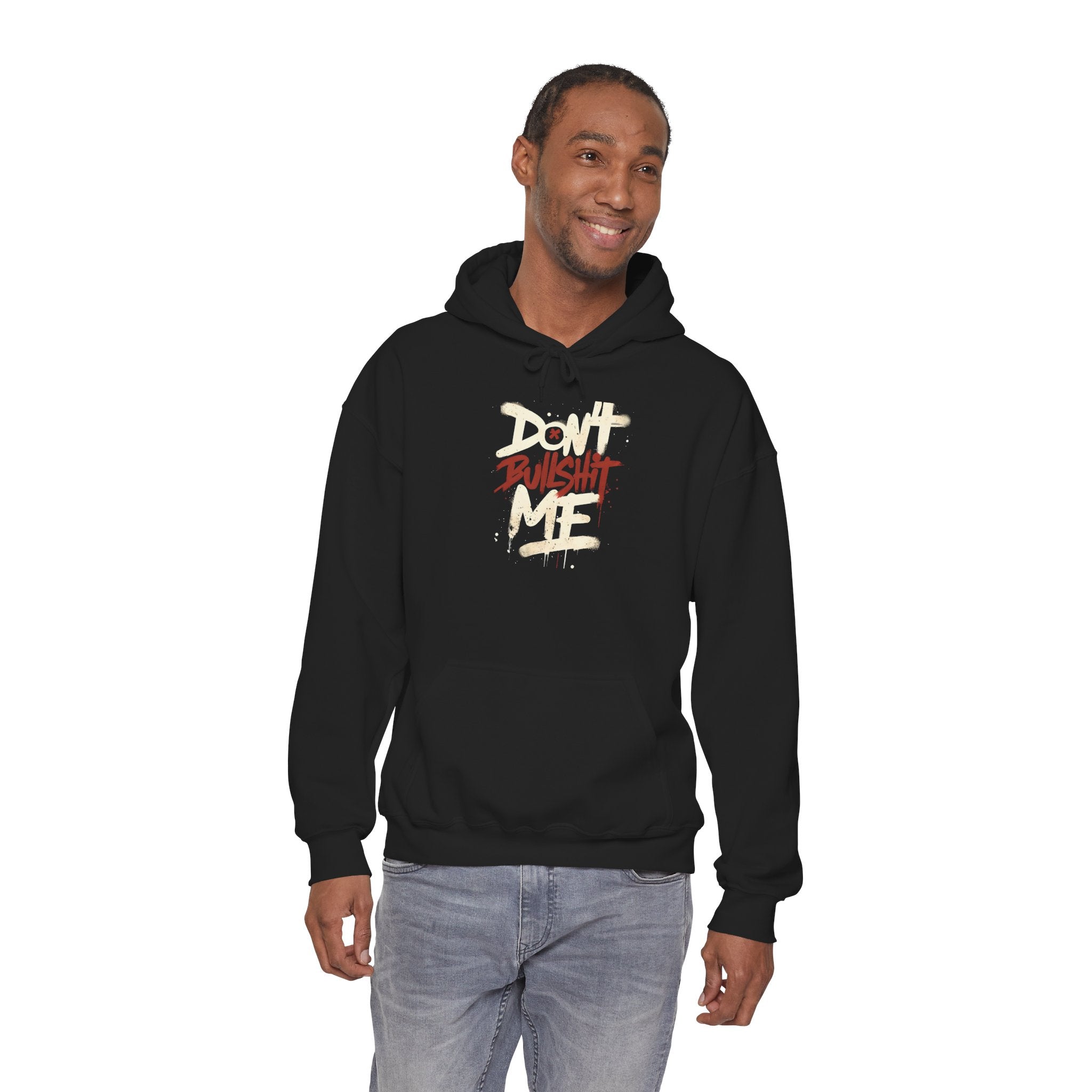 Don't Bull shit me Unisex Hoodie, Trendy Streetwear Sweatshirt, Comfortable Gift for Friends, Fall Fashion, Cool Casual Outfit