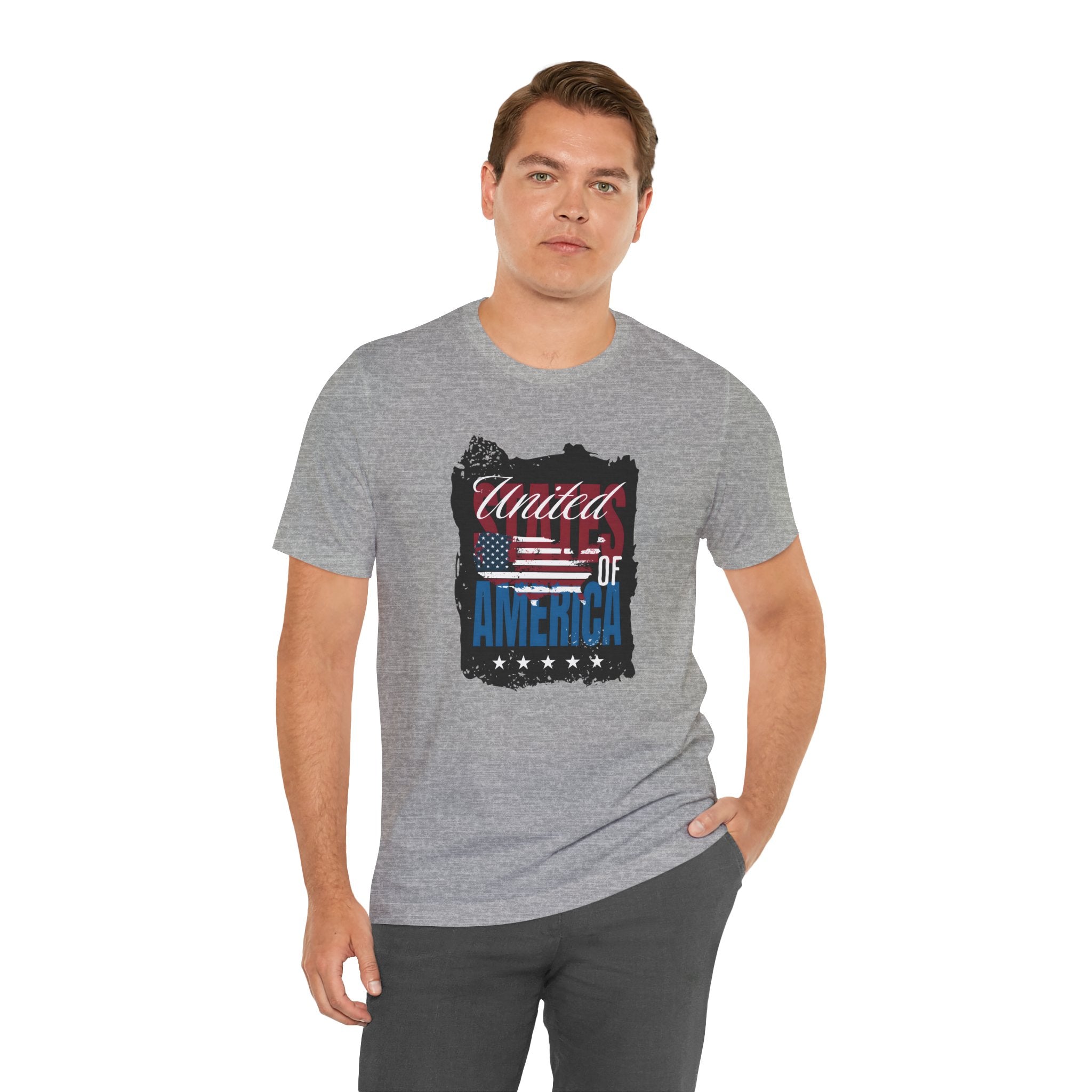 United of America Flag T-Shirt — Patriotic USA Graphic Tee