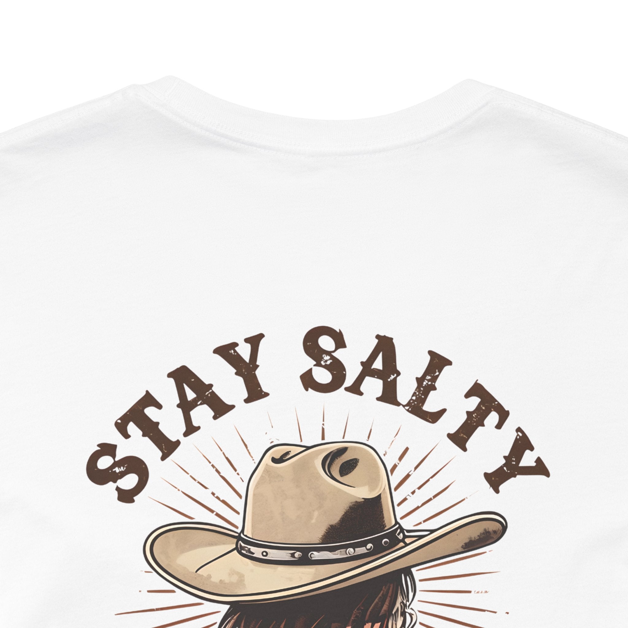 Stay Salty Cowgirl T-Shirt — Western Cowgirl Graphic Tee