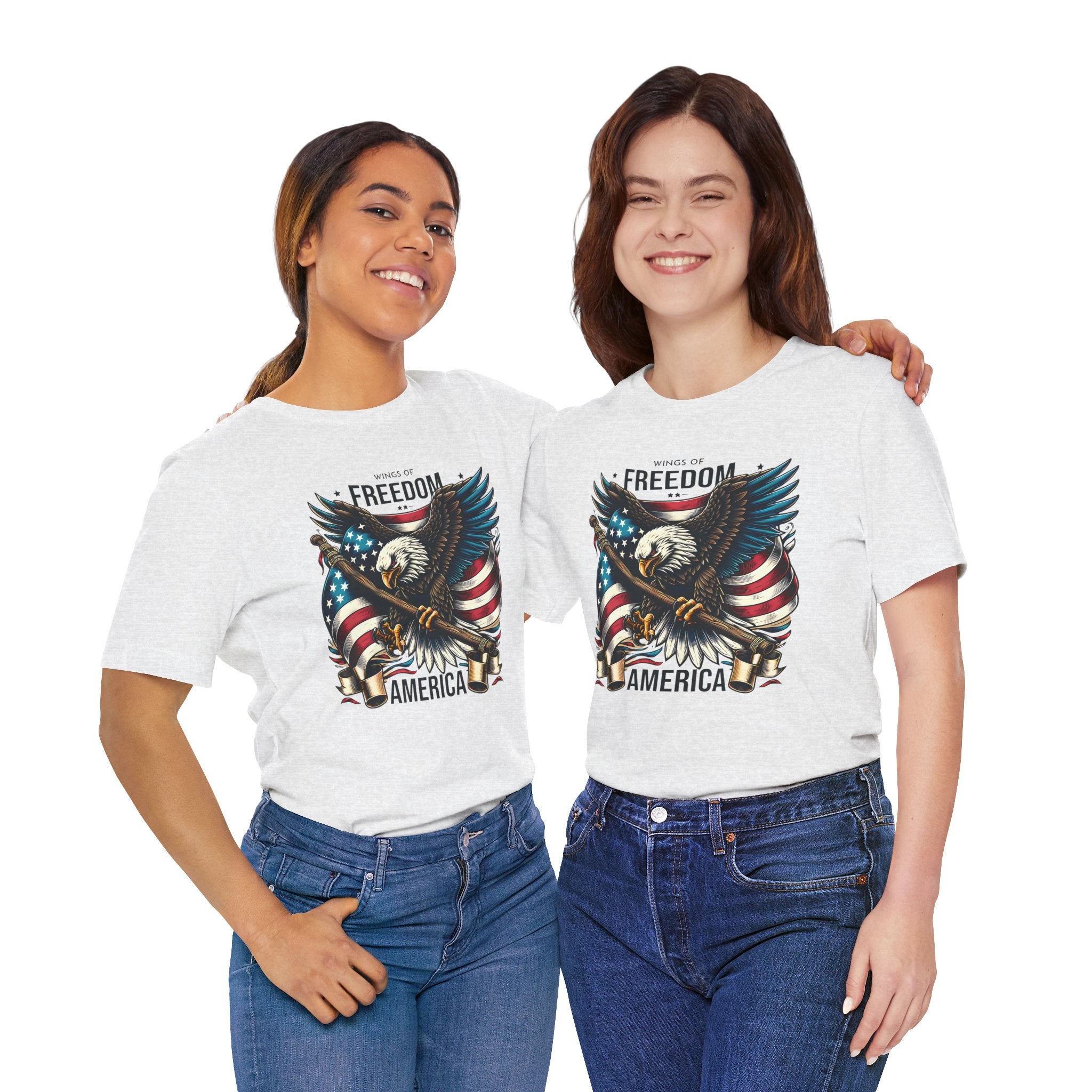 Patriotic Eagle T-Shirt – Freedom America Graphic Tee
