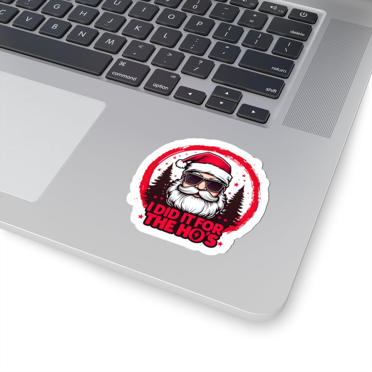 Festive Holiday Kiss-Cut Stickers, Santa Stickers, Christmas Gift Decor, Party Supplies, Laptop Decals, Fun Winter Accessories