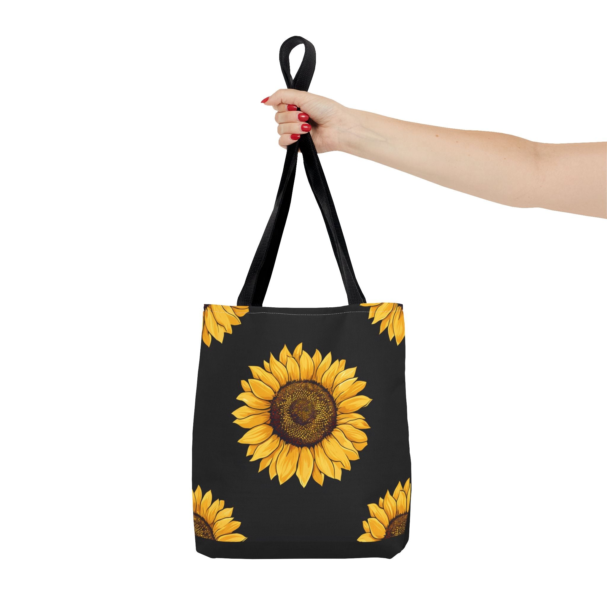 Sunflower Pattern Tote Bag – Stylish Eco-Friendly Carryall