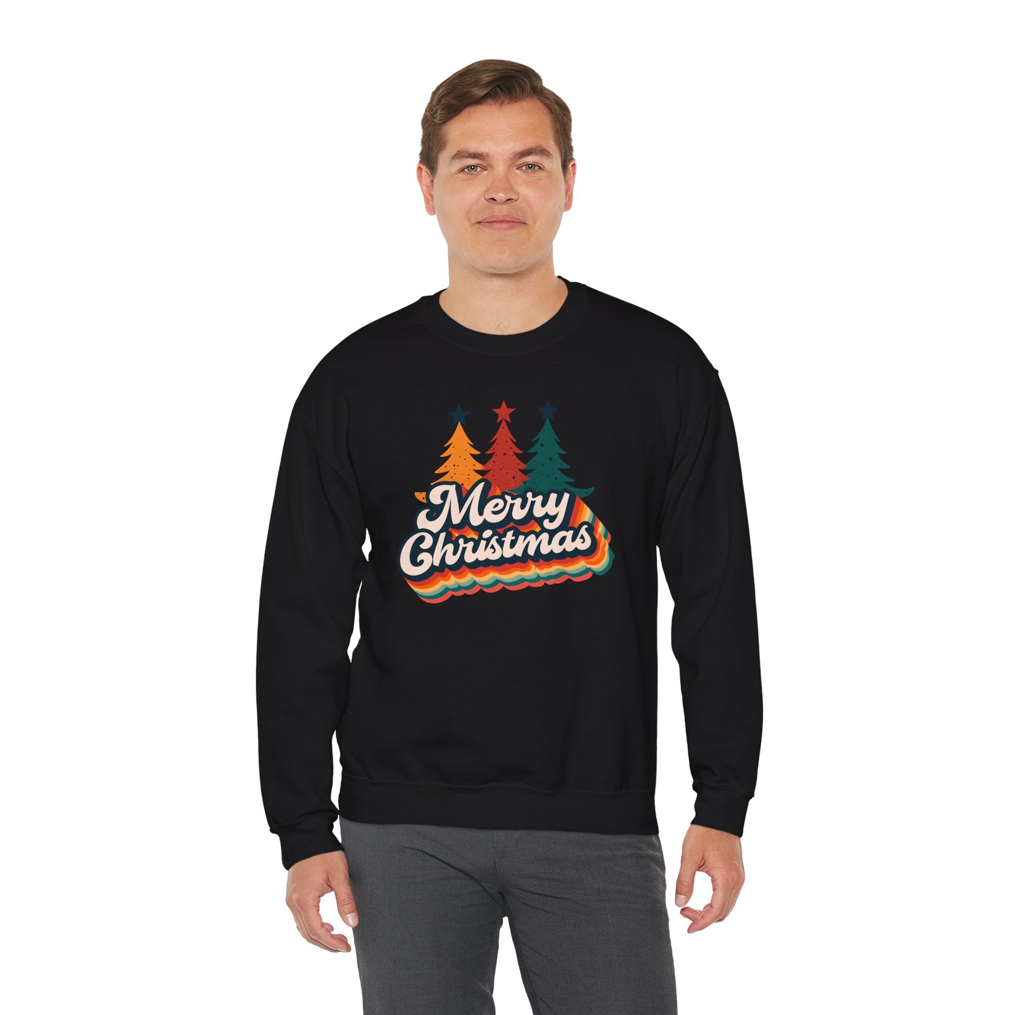 Merry Christmas Sweatshirt - Unisex Heavy Blend Crewneck