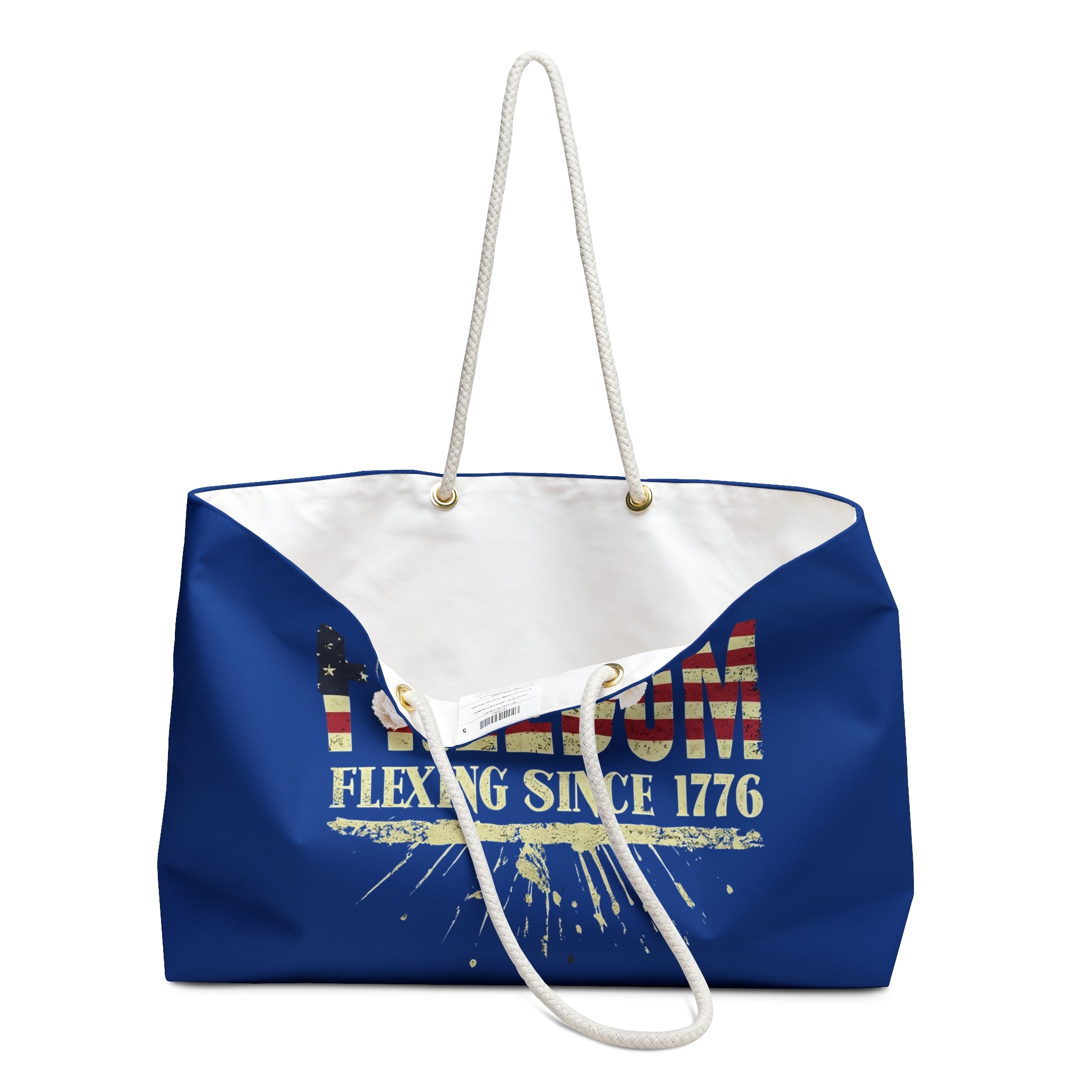 Freedom Flexing Since 1776 Weekender Bag