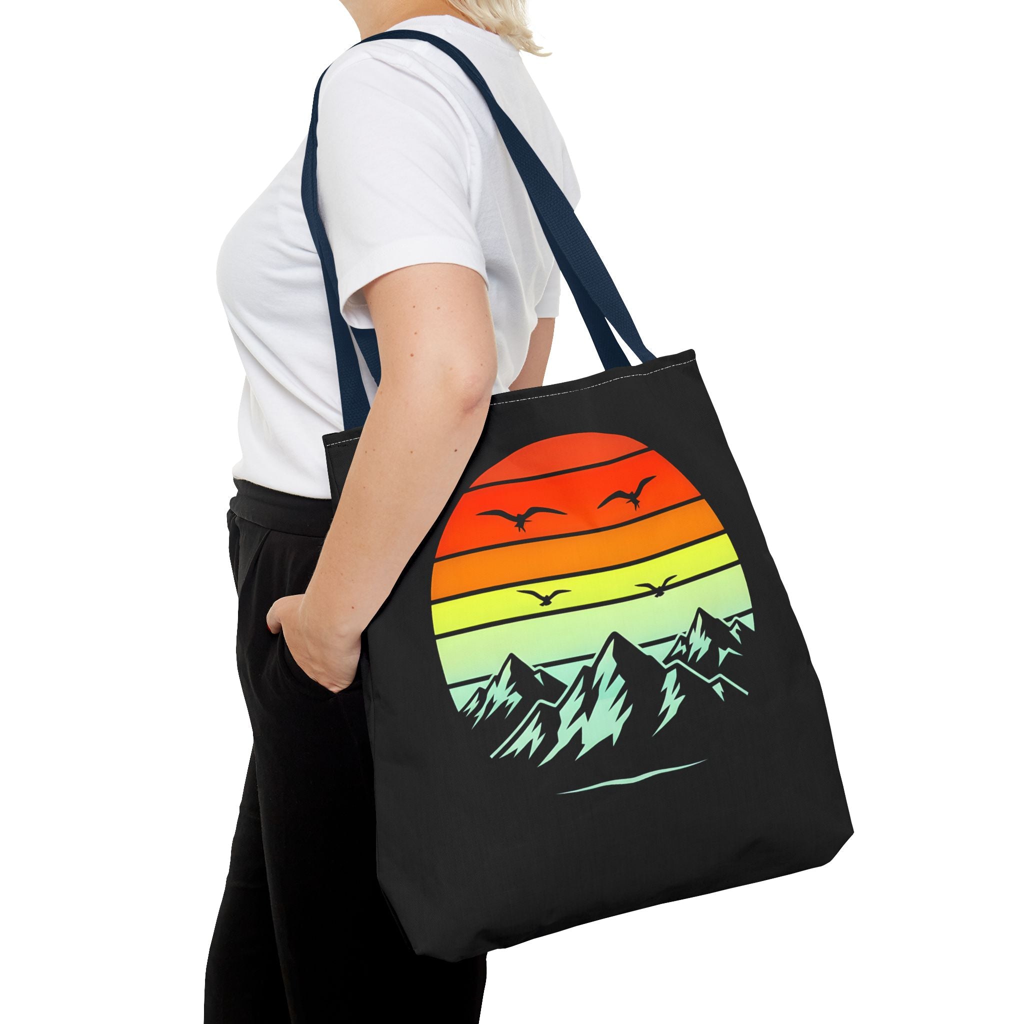 Sunset Mountain Tote Bag