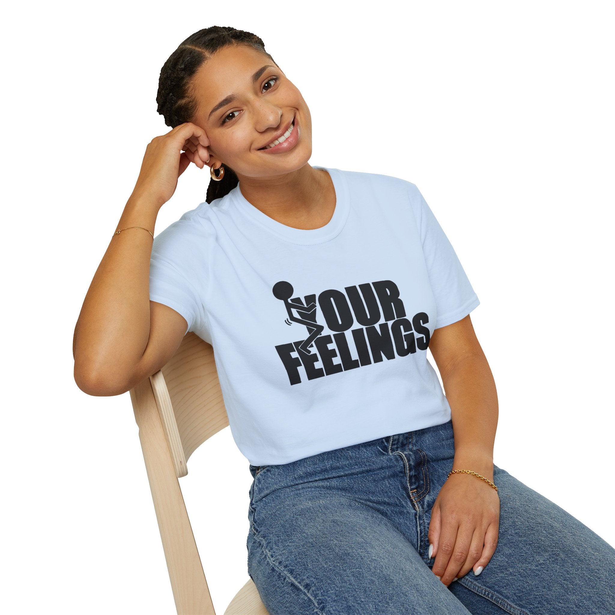 Emotional Expressive Tee - Unisex Softstyle T-Shirt, Our Feelings Shirt, Casual Wear, Gift for Friends, Mood Shirt, Everyday Humor