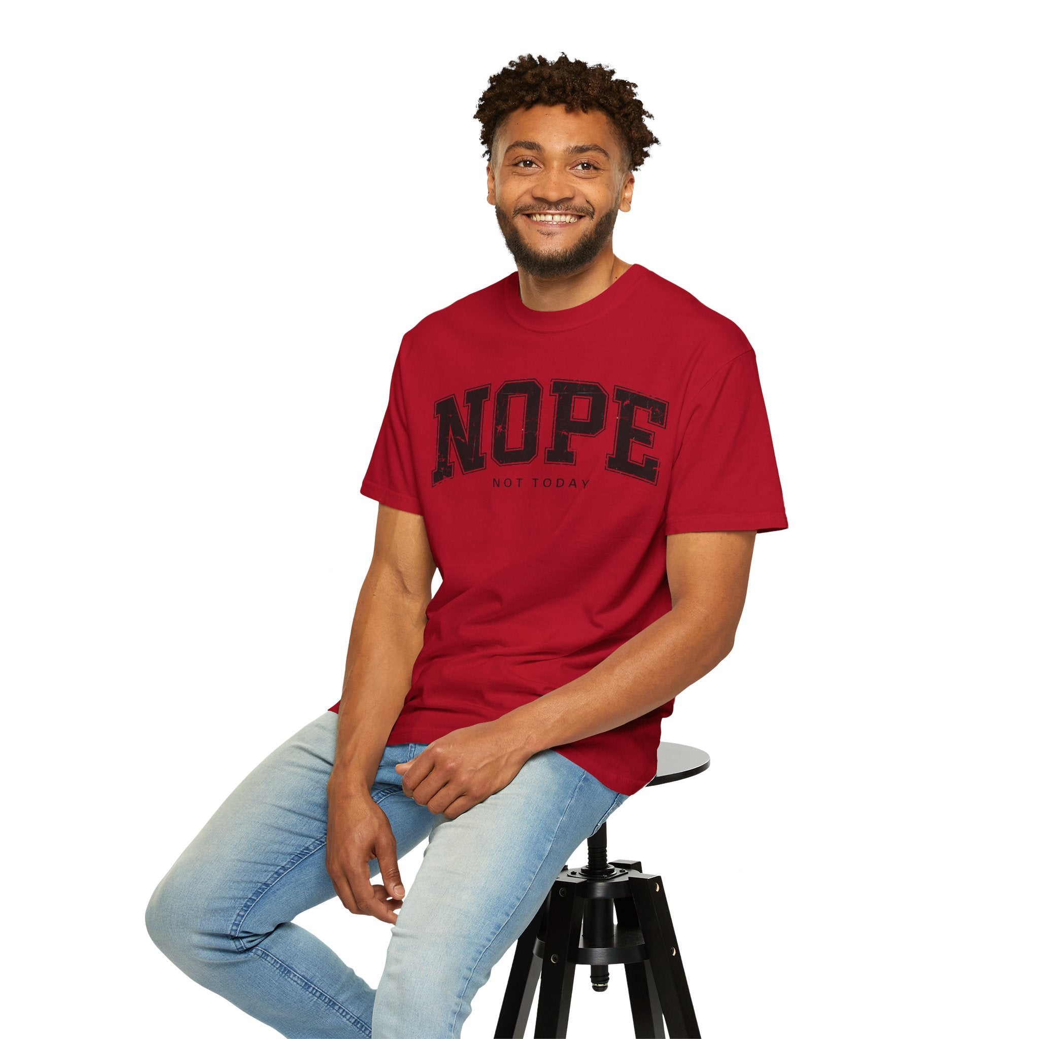Unisex T-shirt Nope Not Today Funny Graphic Tee