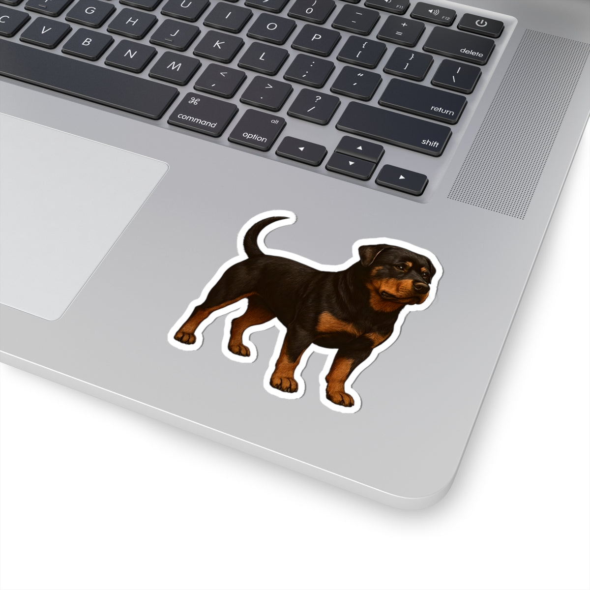 Cute Rottweiler Kiss-Cut Stickers | Dog Lover Gifts, Pet Decor, Laptop Stickers, Customizable Vinyl Decals, Rottweiler Merchandise