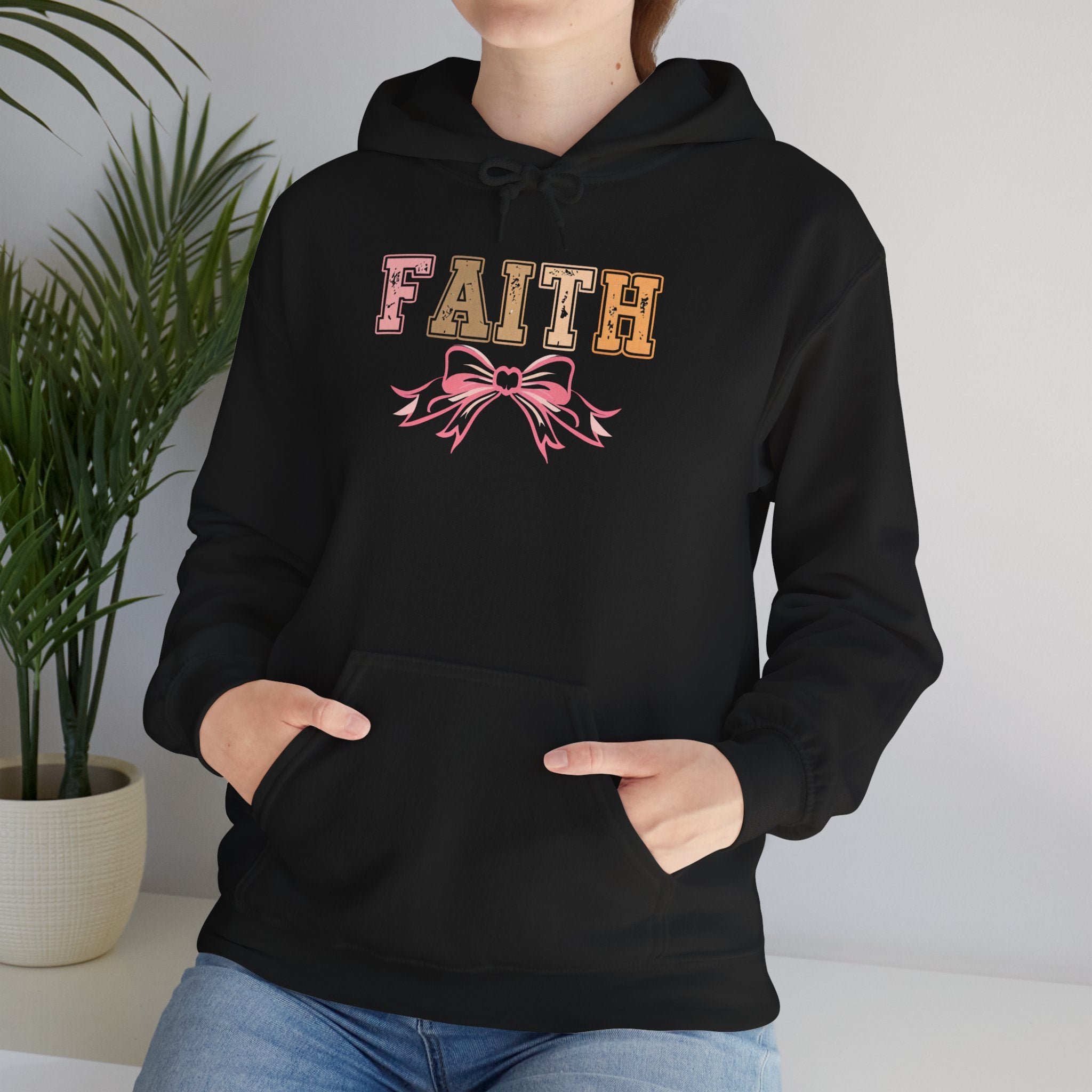 Faith-Inspired Unisex Hoodie – Cozy Spiritual Gift for Her, Everyday Wear, Faith Sweatshirt, Christian Apparel, Inspirational Gift