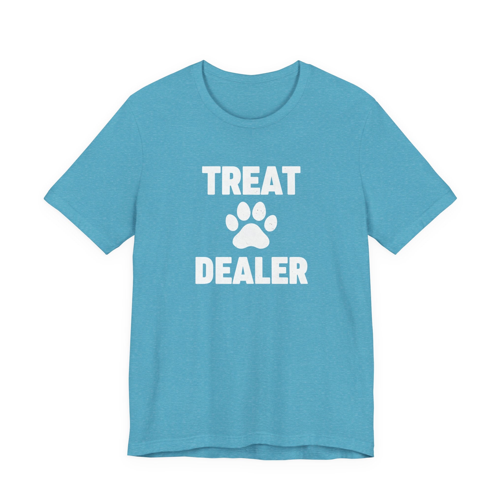 Treat Dealer T-Shirt — Funny Paw Print Tee for Dog Lovers