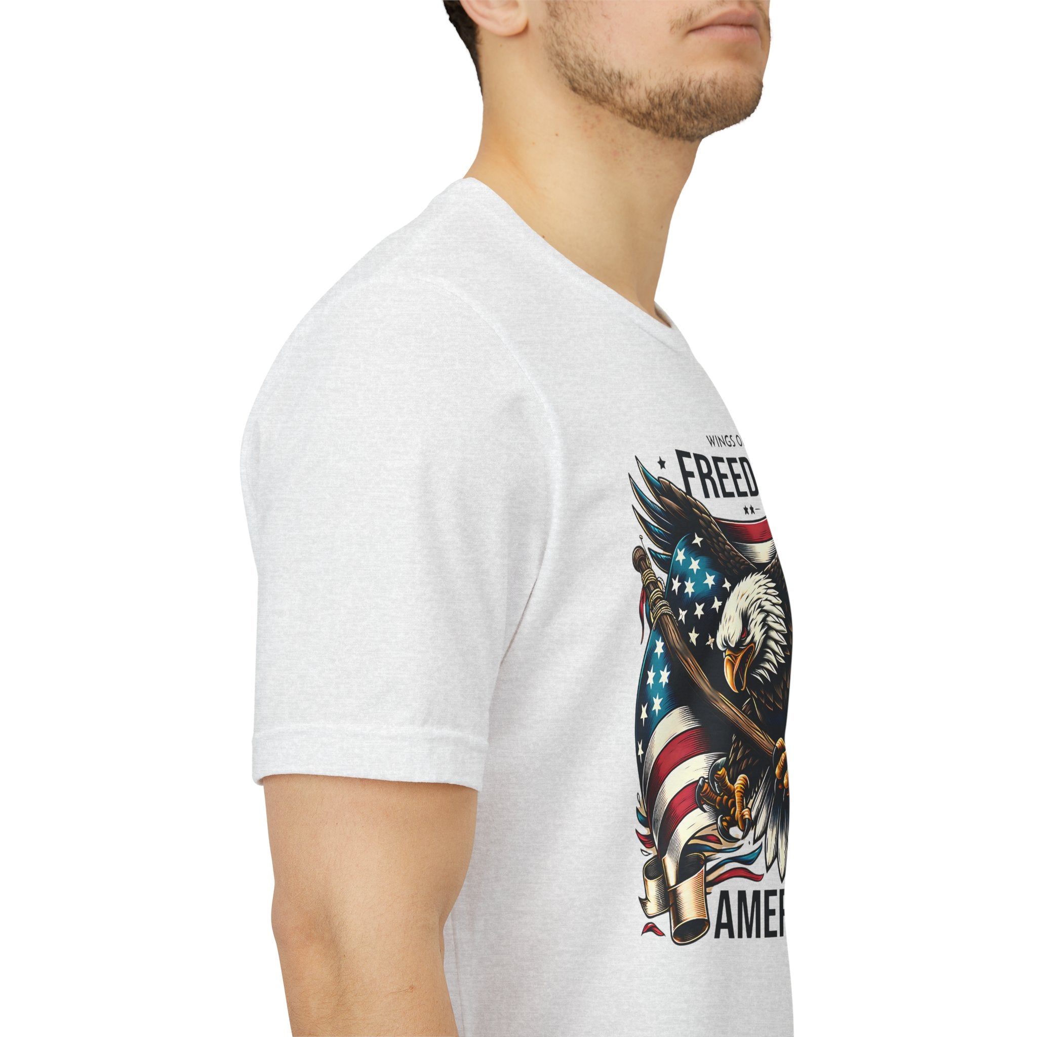 Patriotic Eagle T-Shirt – Freedom America Graphic Tee