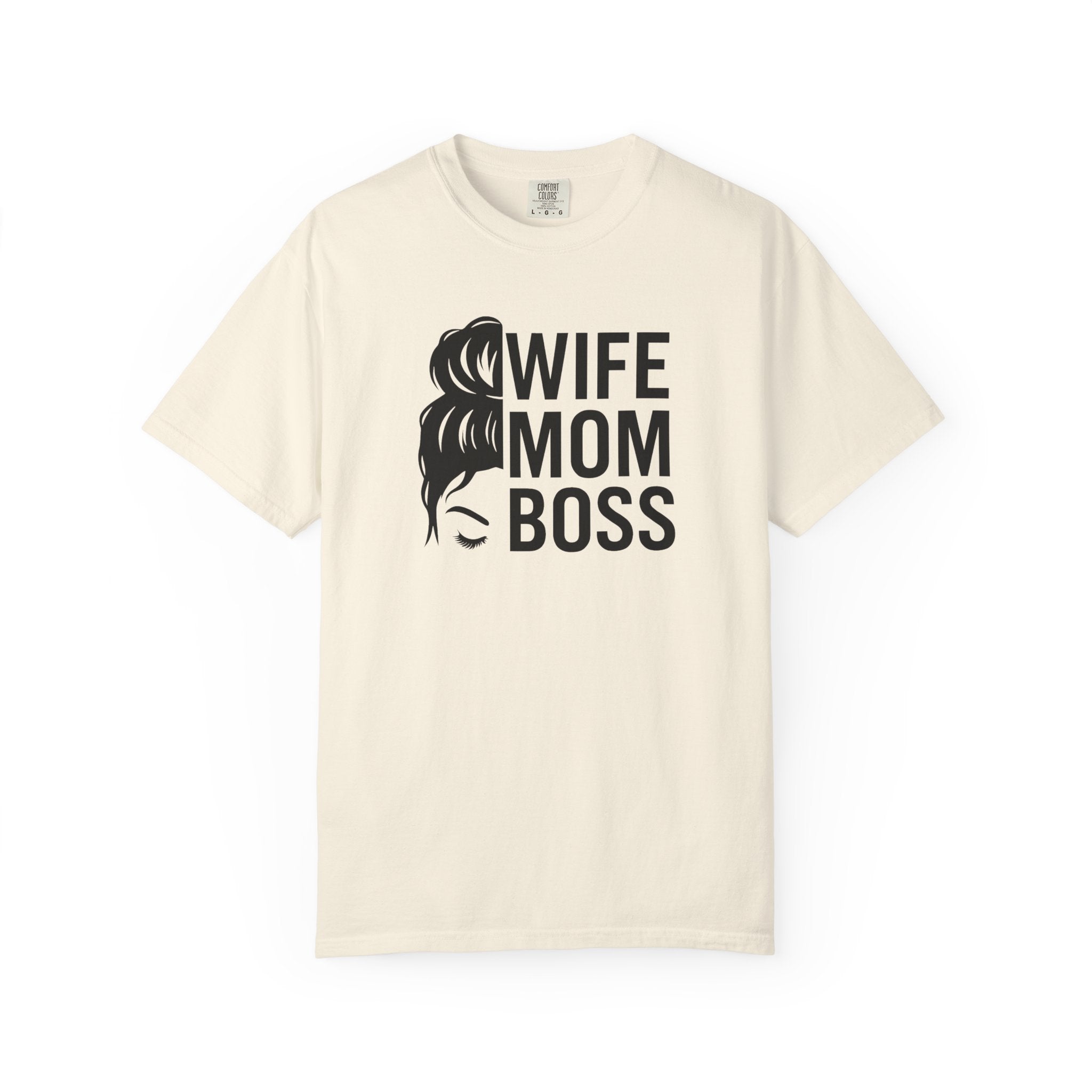 Wife Mom Boss T-Shirt, Unisex Tee for Moms, Gift for New Moms, Casual Outfit, Mother's Day Gift