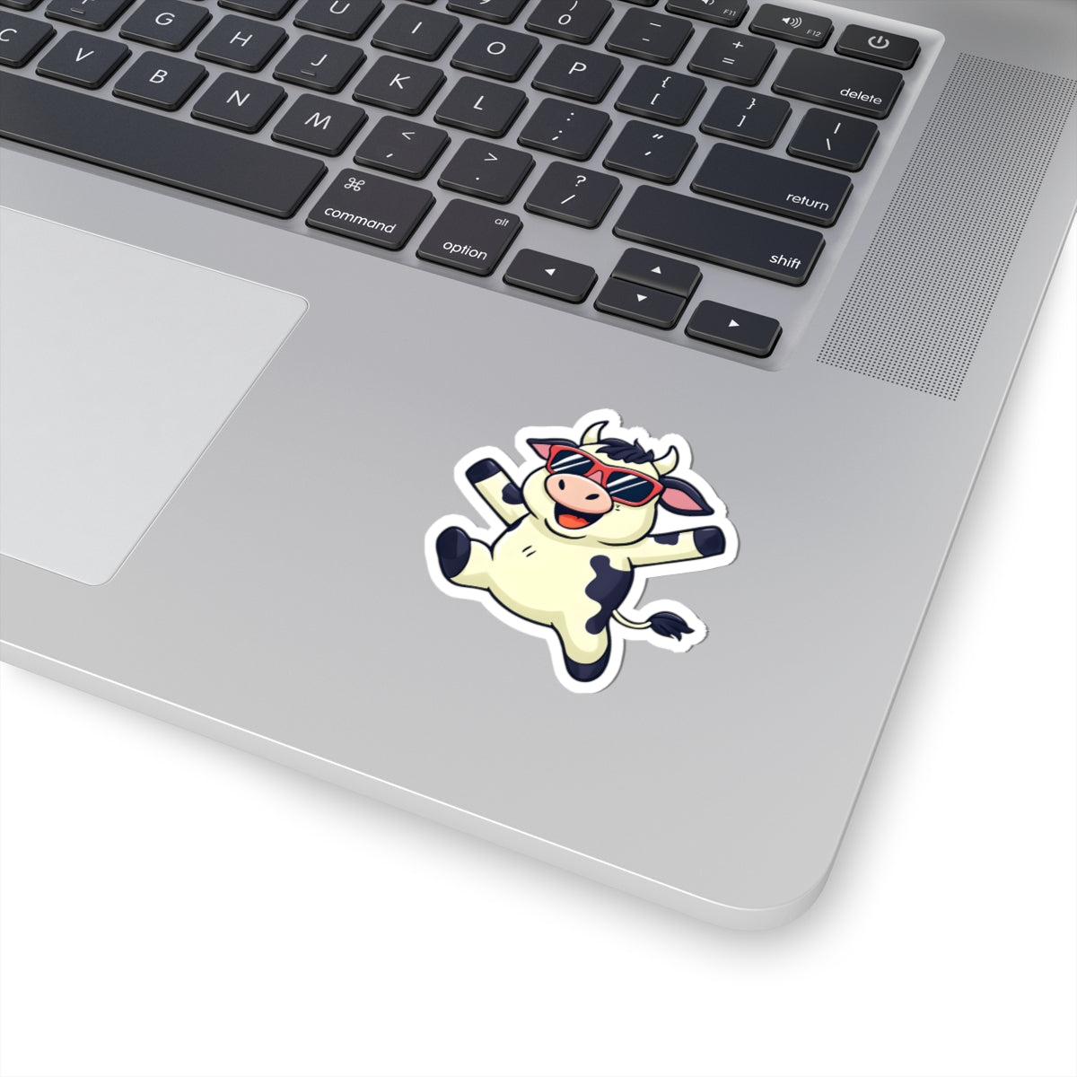Cute Cow Kiss-Cut Stickers - Whimsical Farm Animal Decals for Laptops, Water Bottles, Kid's Party Favors, Cow Decor, Fun Gifts!