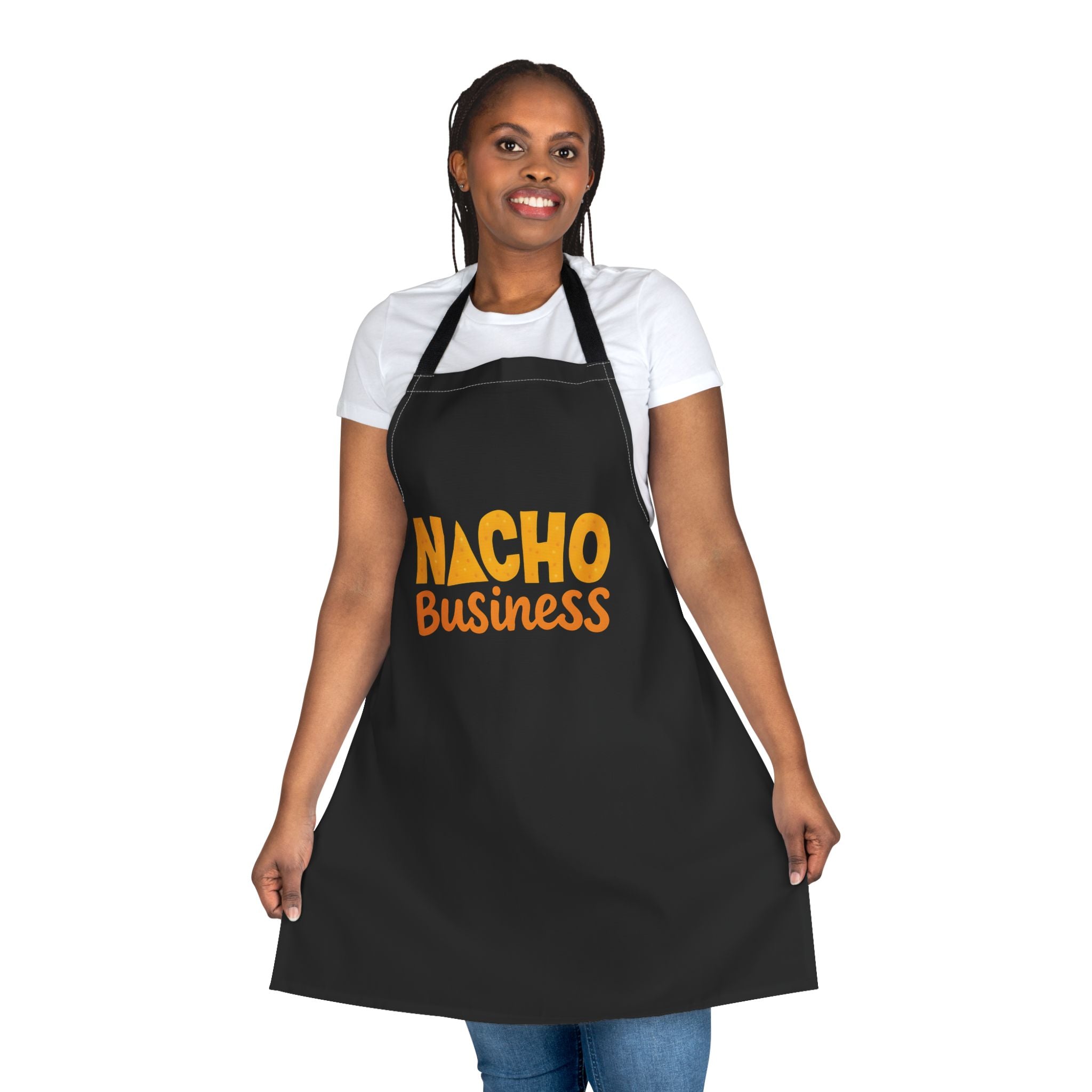 Nacho Business Apron — Funny Kitchen Apron for Cooks & Grillers