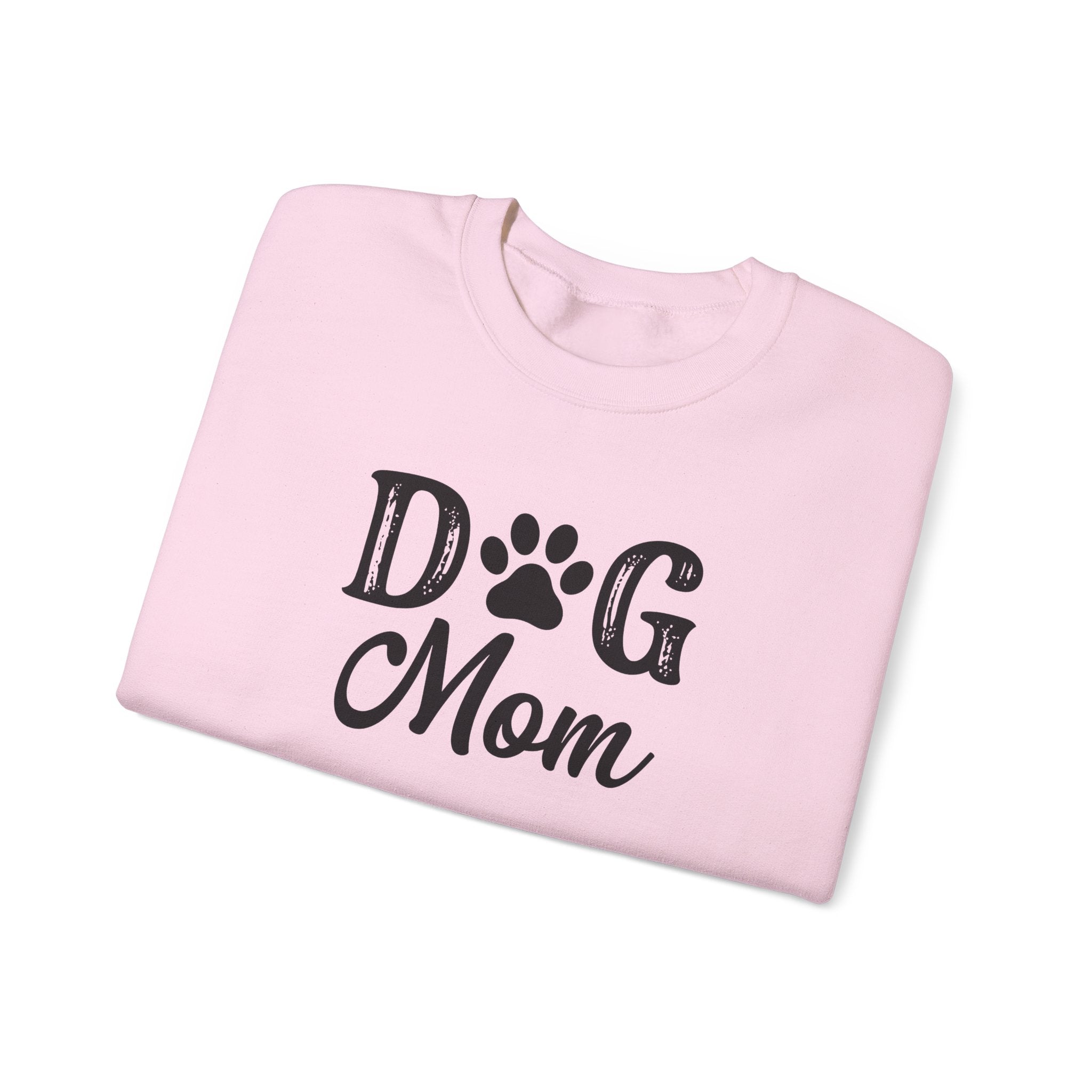 Dog Mom Crewneck Sweatshirt - Cozy Gift for Pet Lovers