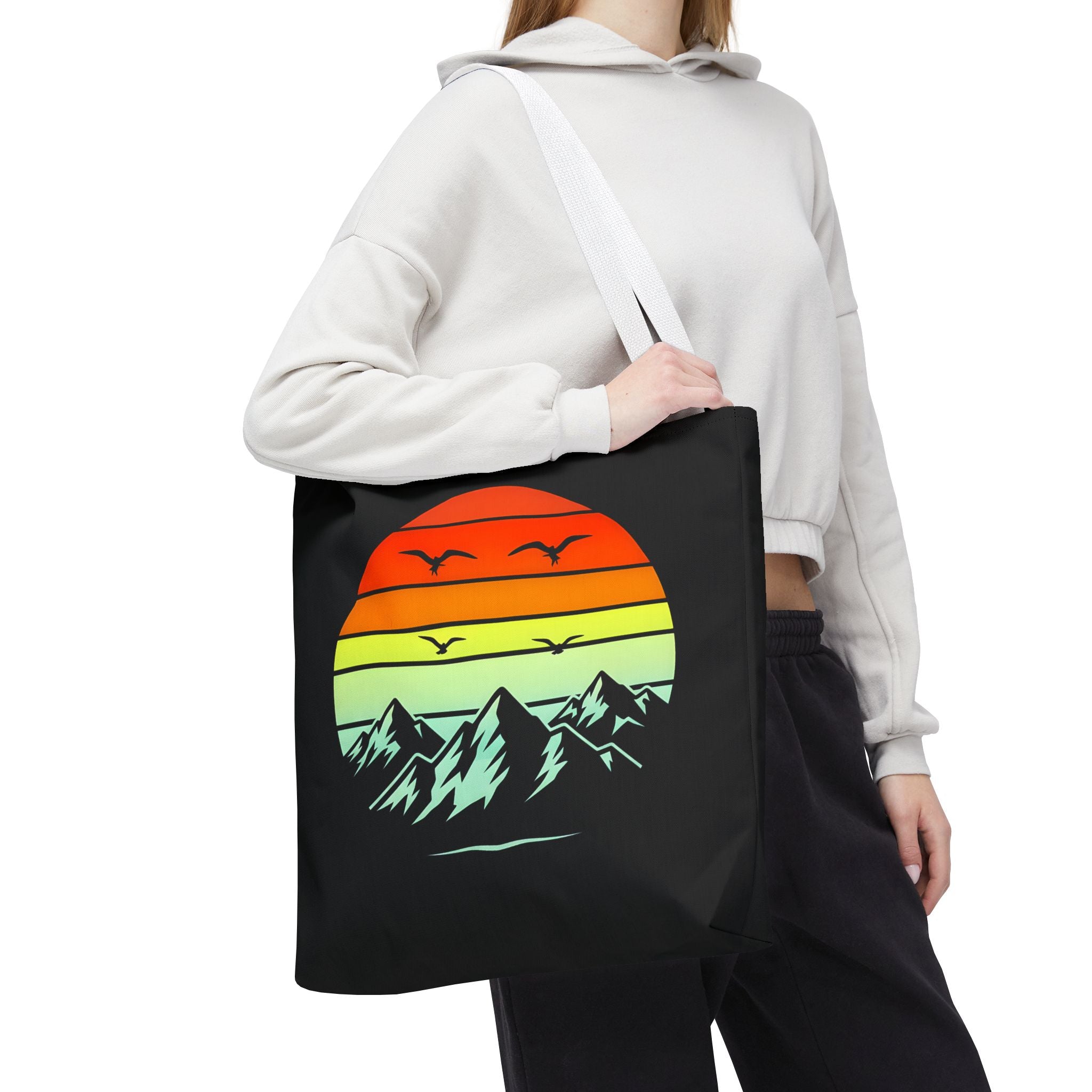 Sunset Mountain Tote Bag