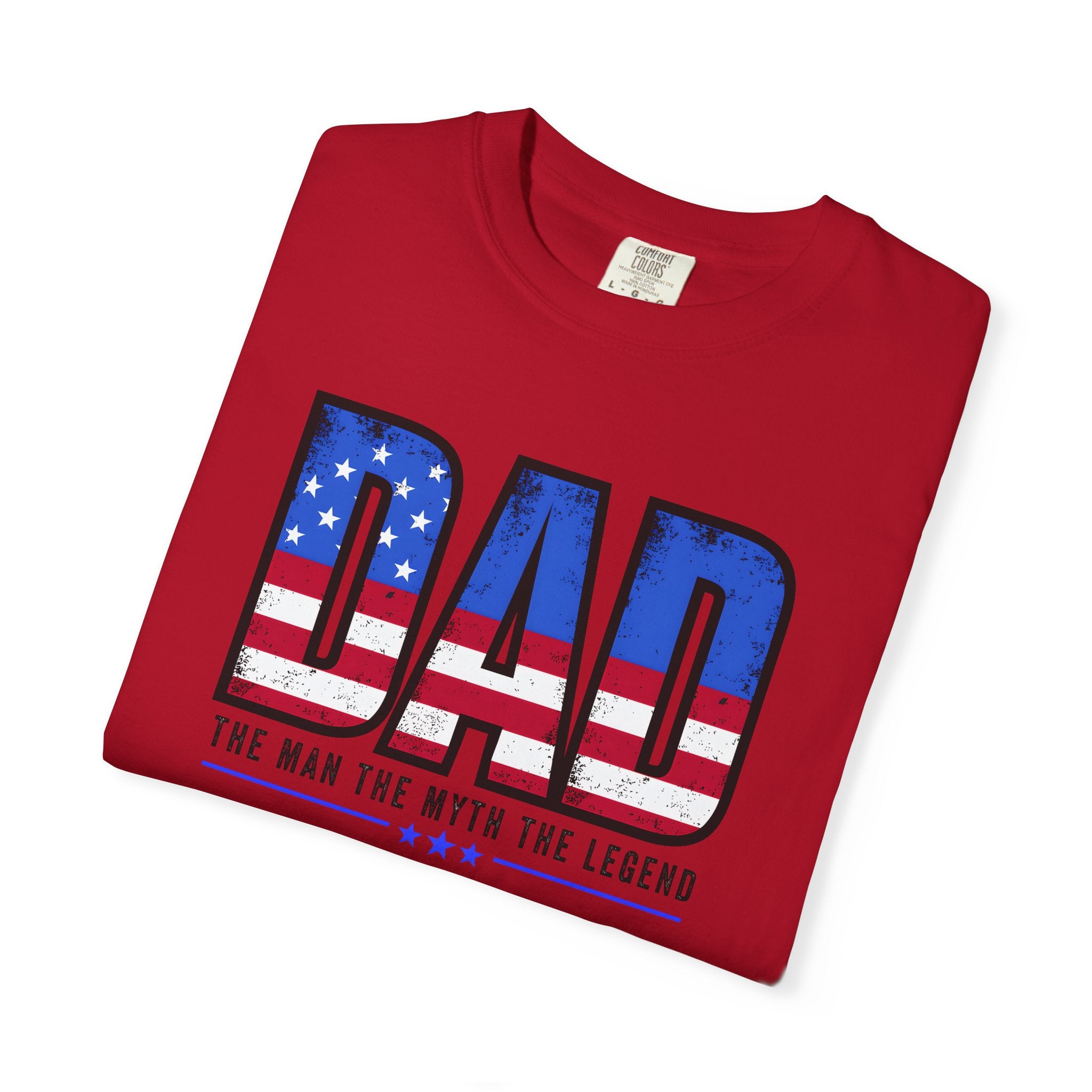 Unisex Garment-Dyed T-shirt Dad the man