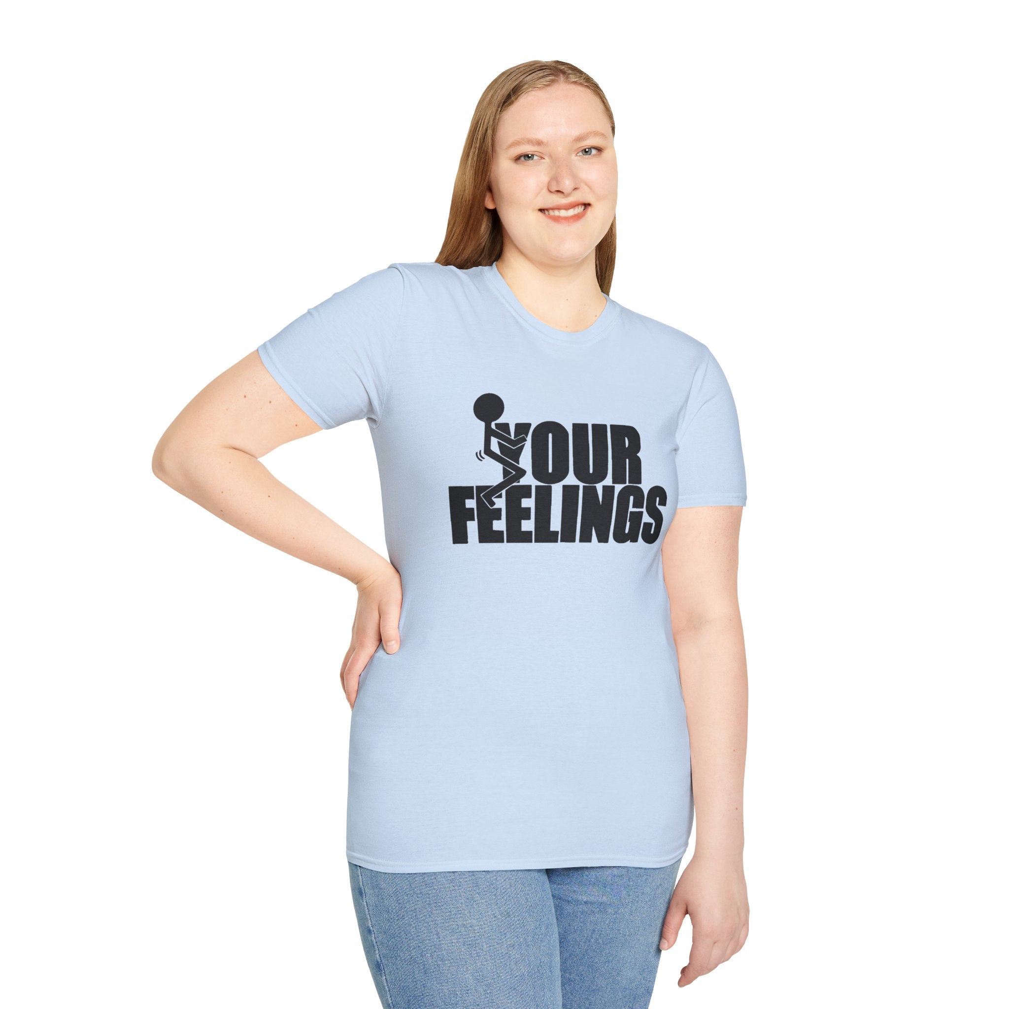 Emotional Expressive Tee - Unisex Softstyle T-Shirt, Our Feelings Shirt, Casual Wear, Gift for Friends, Mood Shirt, Everyday Humor
