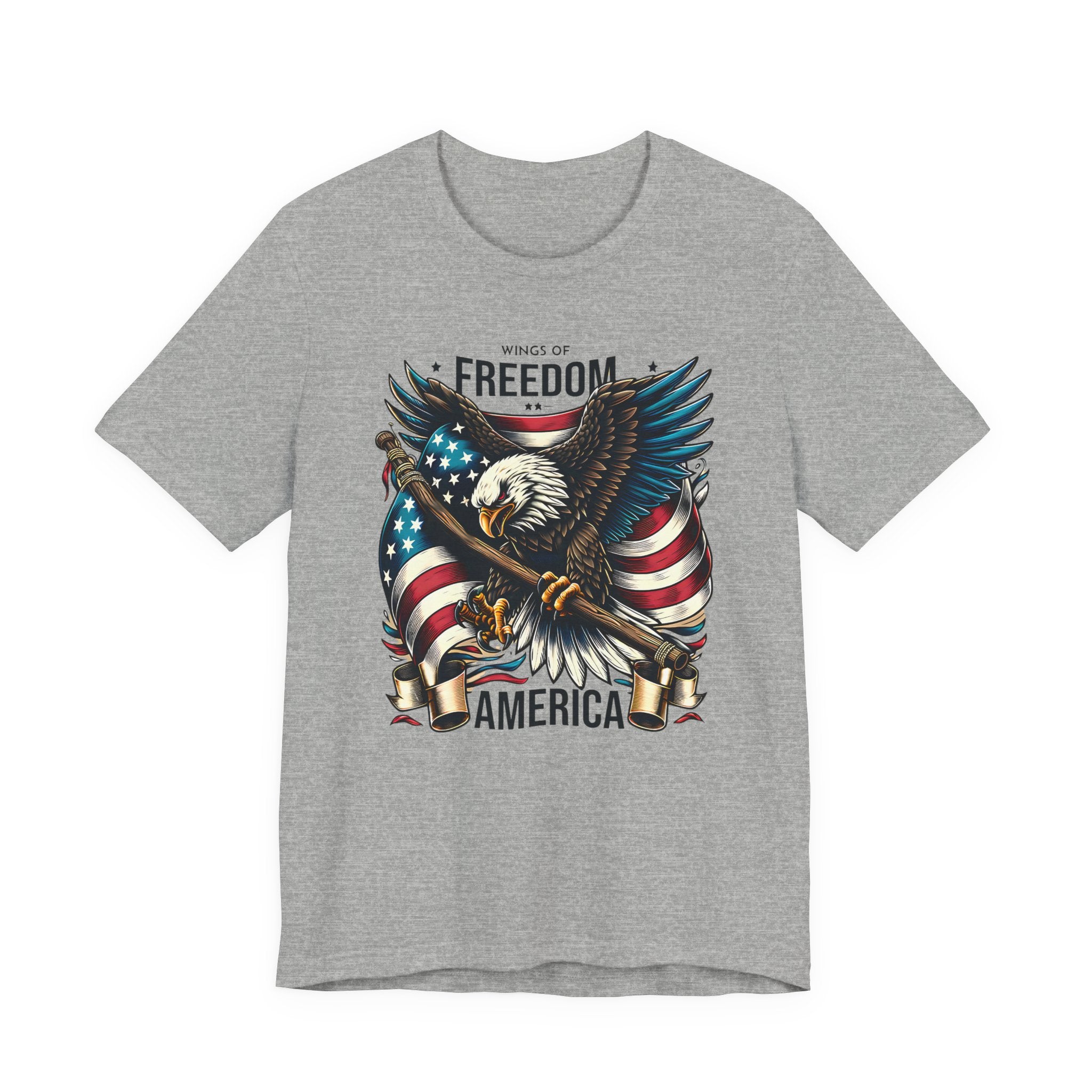 Patriotic Eagle T-Shirt – Freedom America Graphic Tee