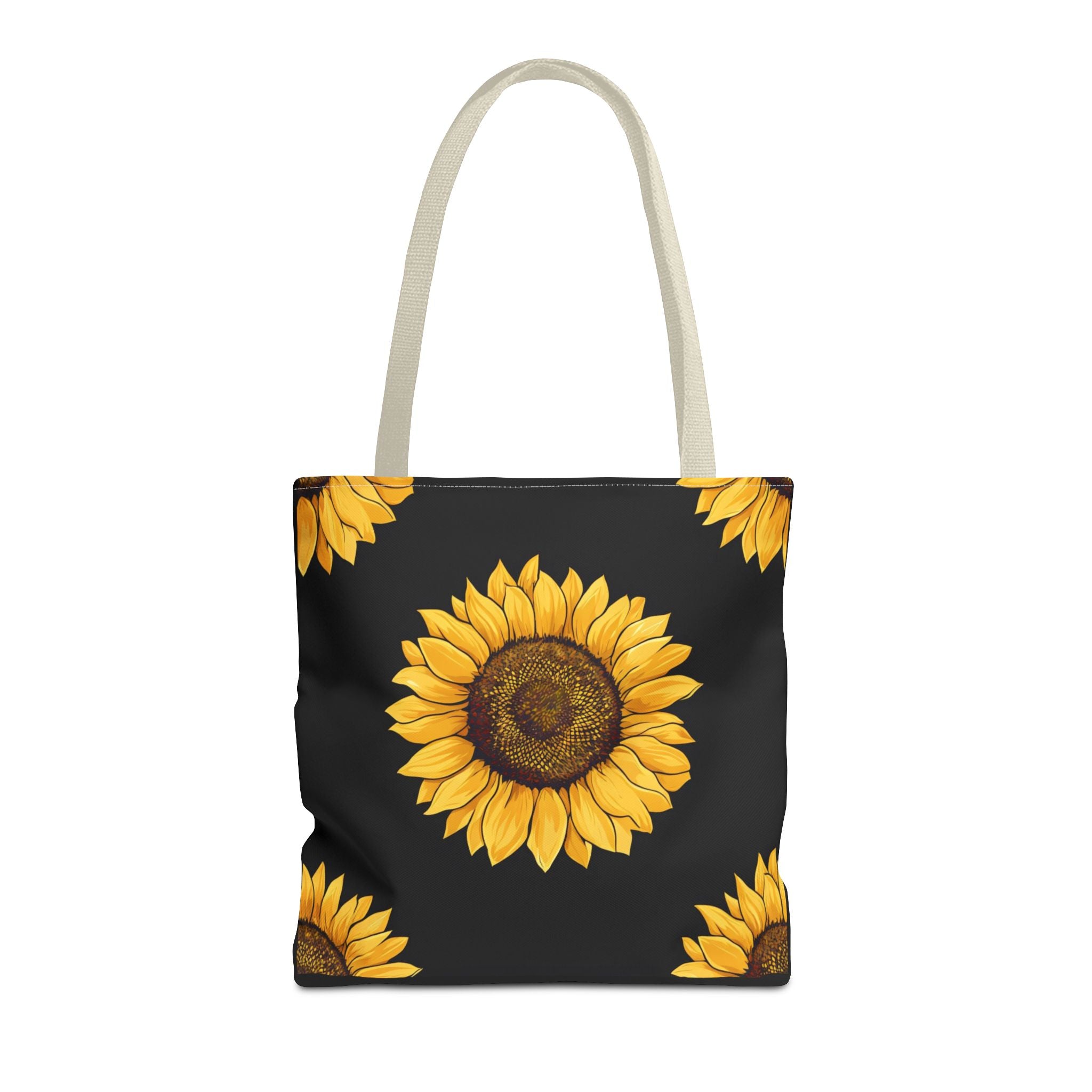 Sunflower Pattern Tote Bag – Stylish Eco-Friendly Carryall