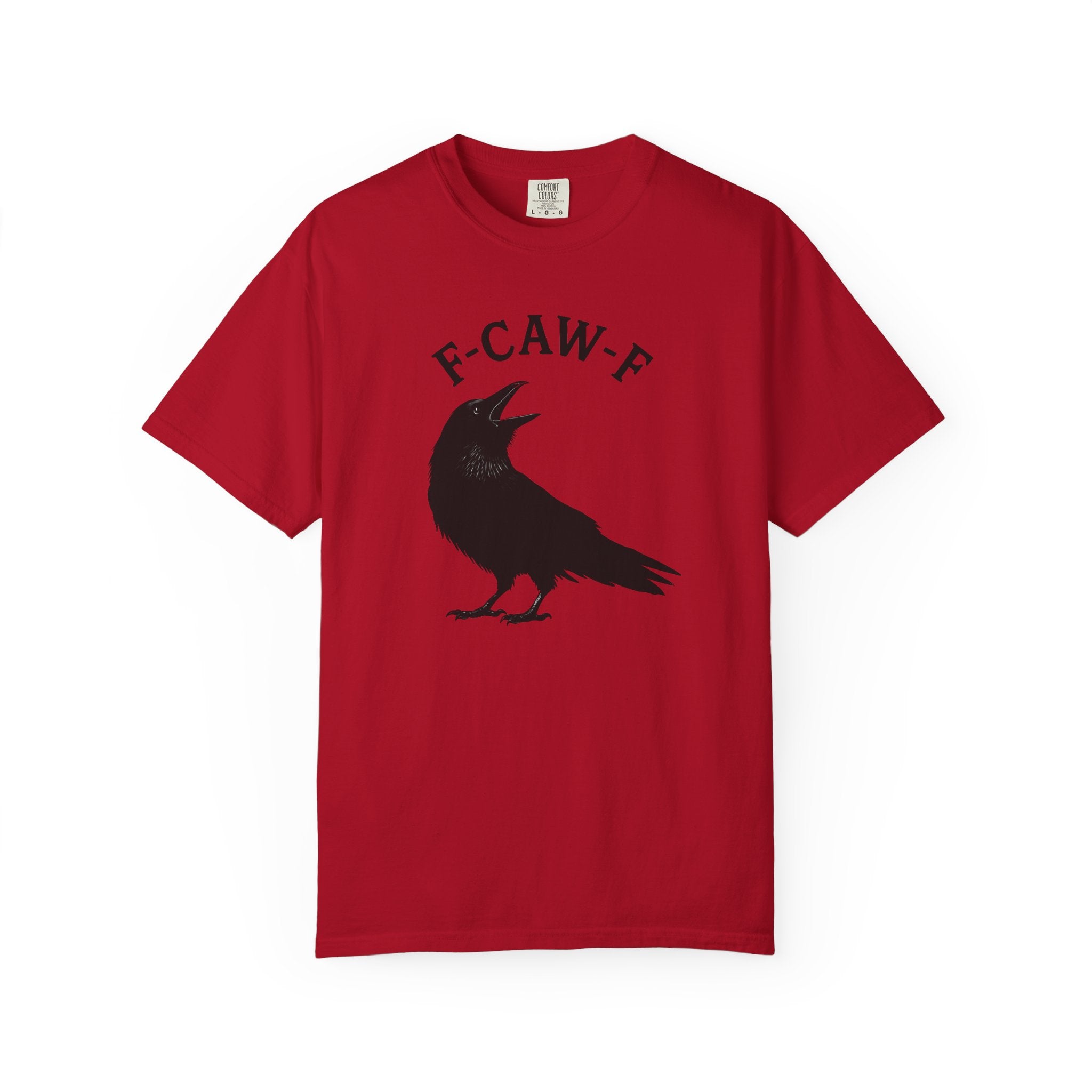 F-Caw-F Unisex Garment-Dyed T-Shirt