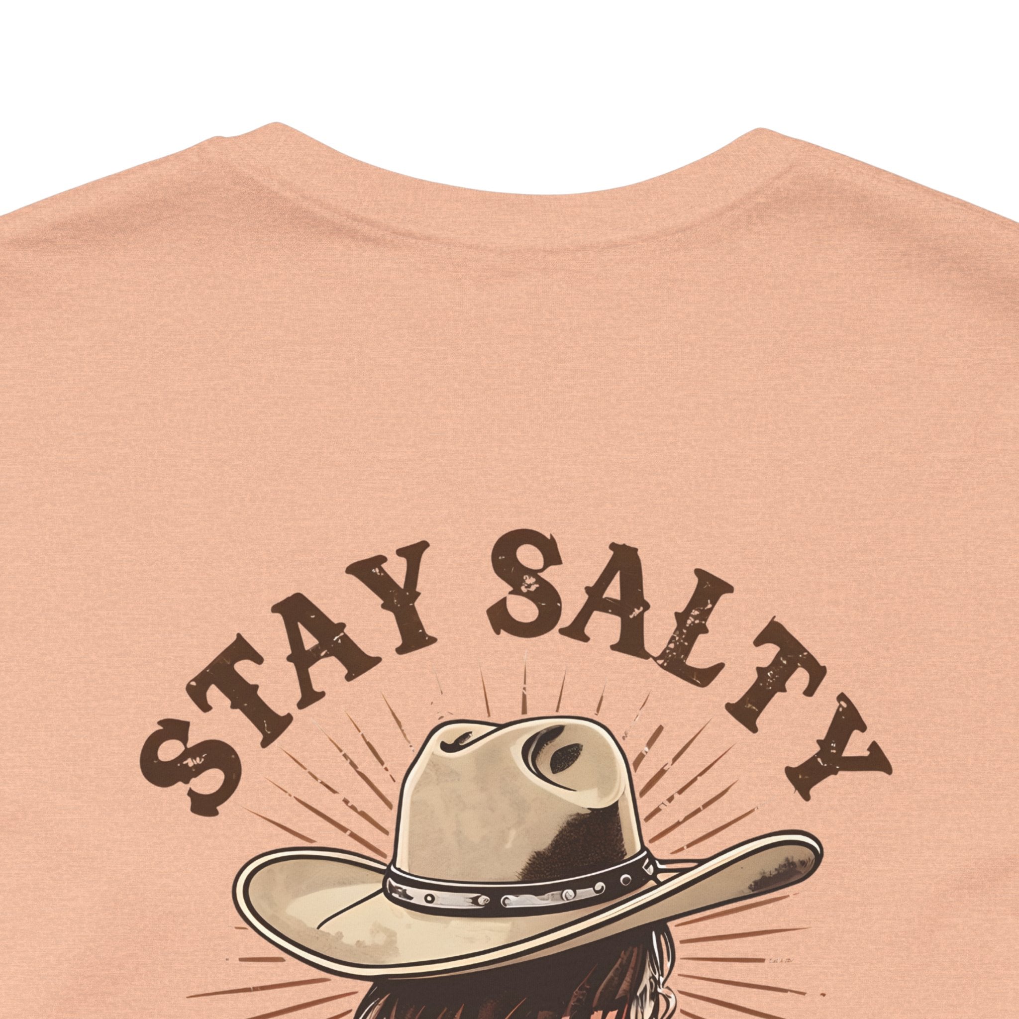Stay Salty Cowgirl T-Shirt — Western Cowgirl Graphic Tee