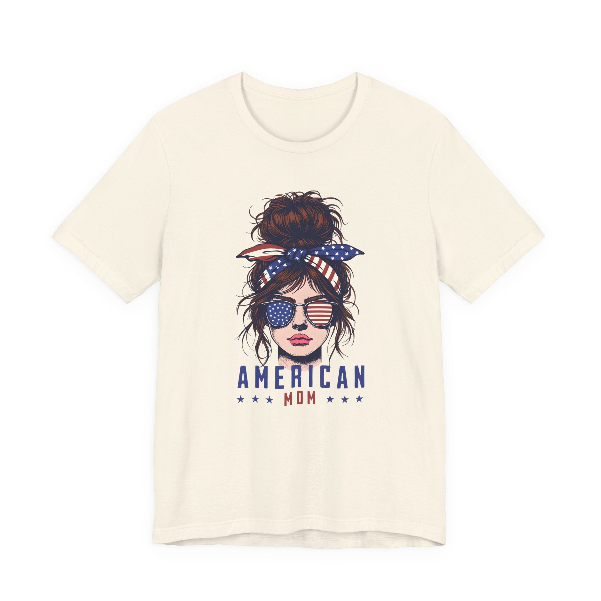 American Mom T-Shirt – Patriotic Mom Graphic Tee