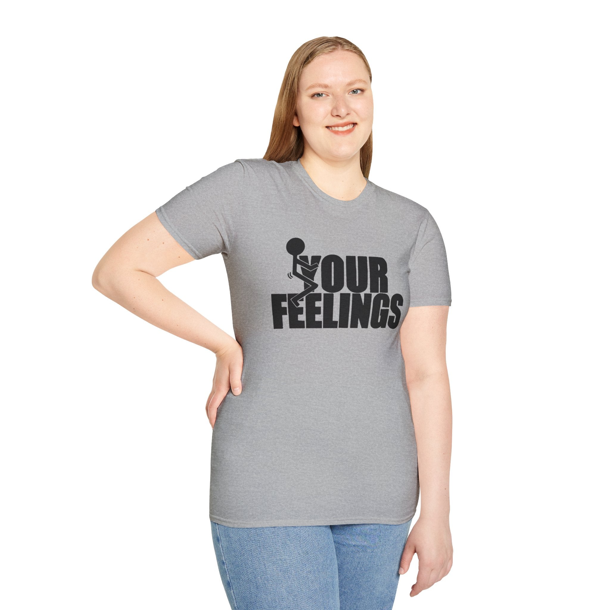 Emotional Expressive Tee - Unisex Softstyle T-Shirt, Our Feelings Shirt, Casual Wear, Gift for Friends, Mood Shirt, Everyday Humor