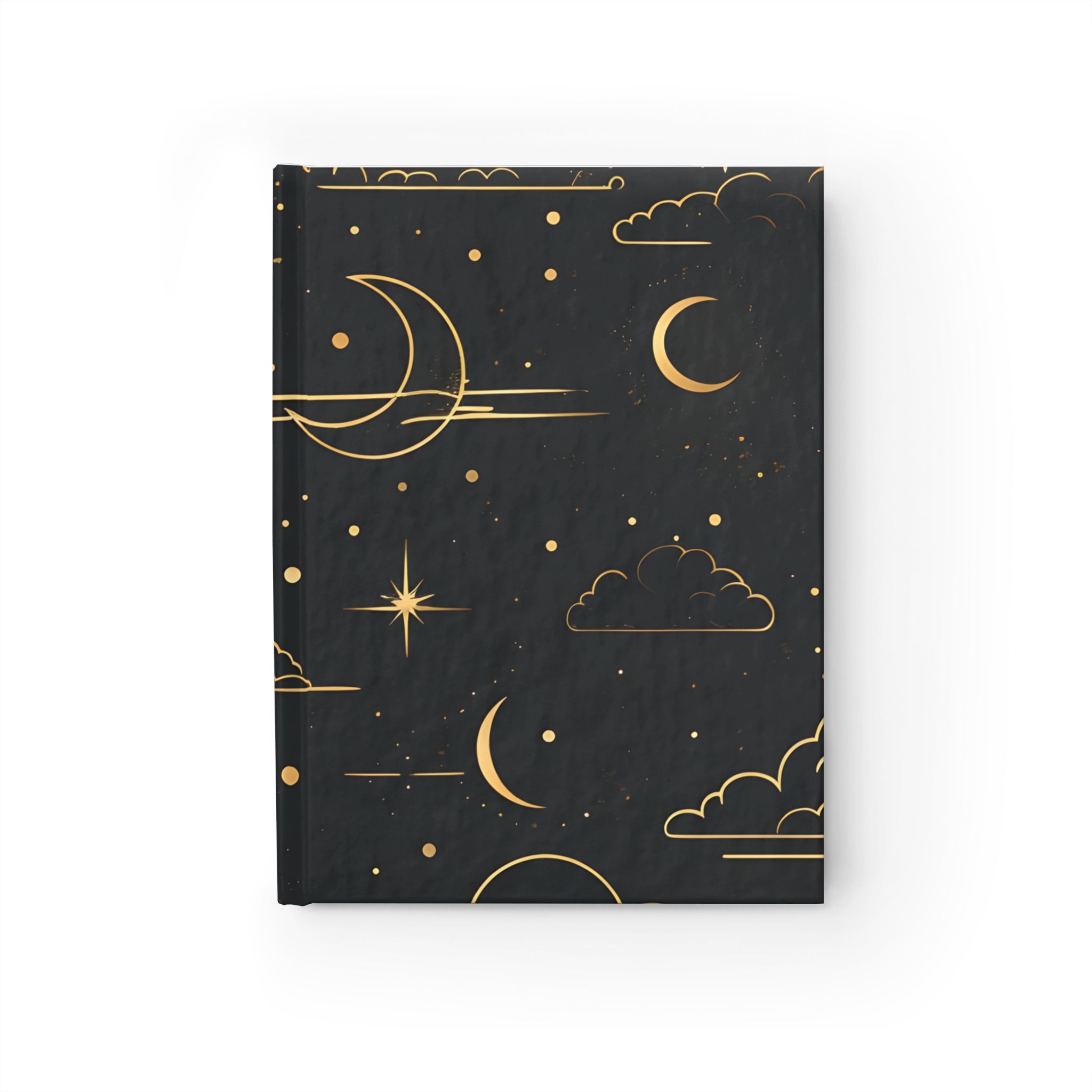 Celestial Dreams Journal - Moon and Stars Design, Night Sky Notebook for Creativity, Gift for Writers, Astrology Lovers, Meditation