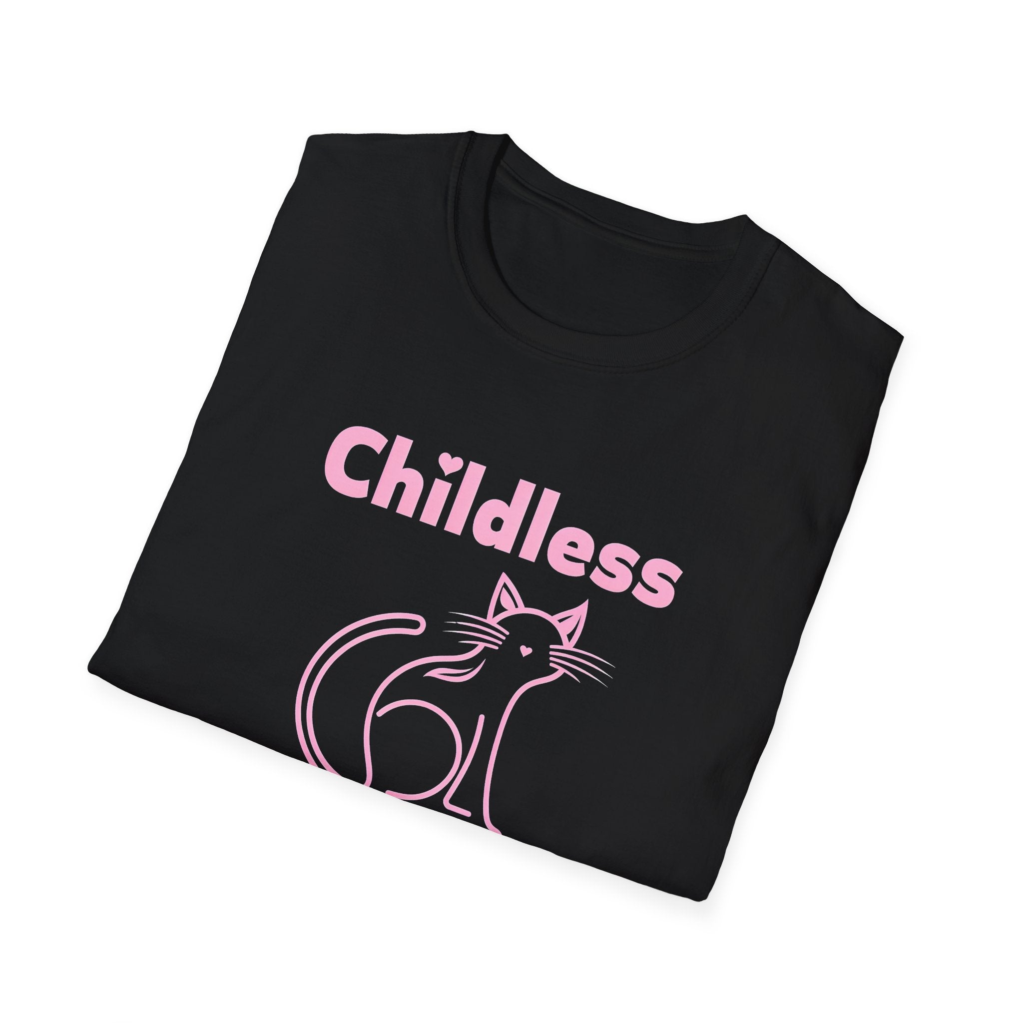 Childless Cat Lady T-Shirt — Funny Cat Mom Tee