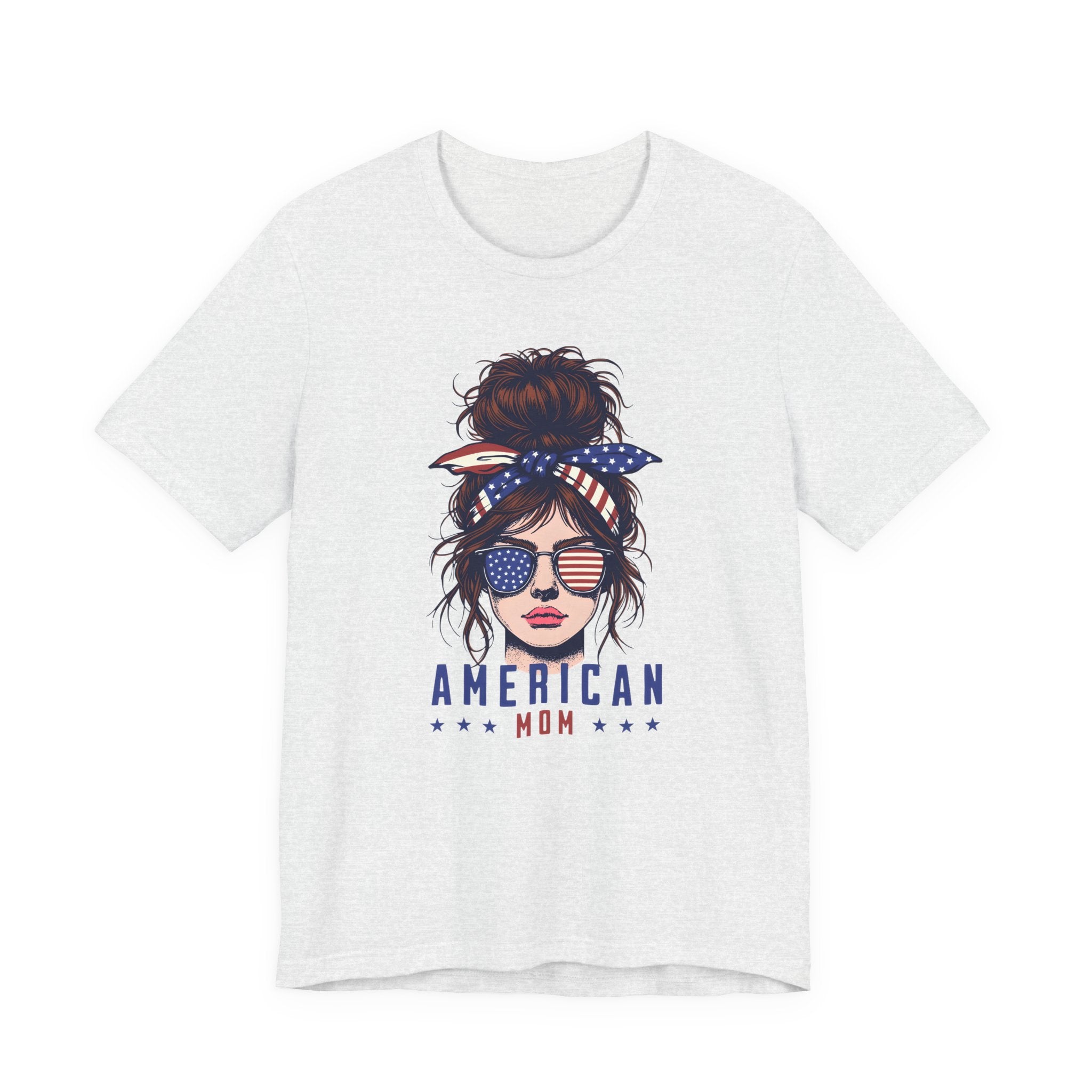 American Mom T-Shirt – Patriotic Mom Graphic Tee