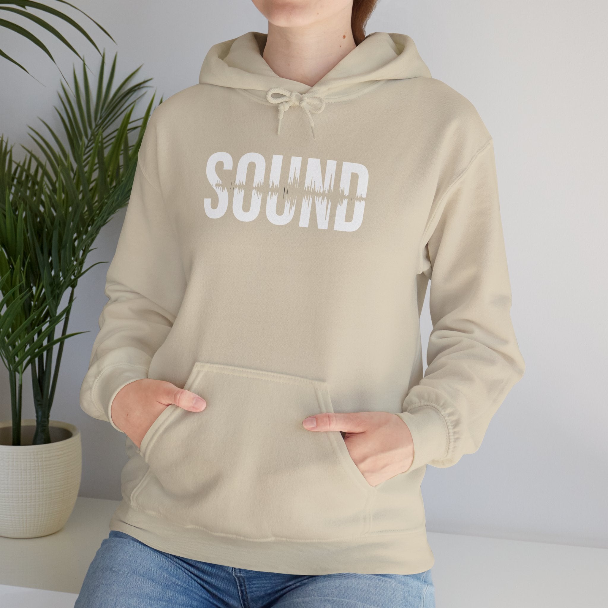 Sound Hoodie for Music Lovers - Cozy Unisex Heavy Blend Sweatshirt
