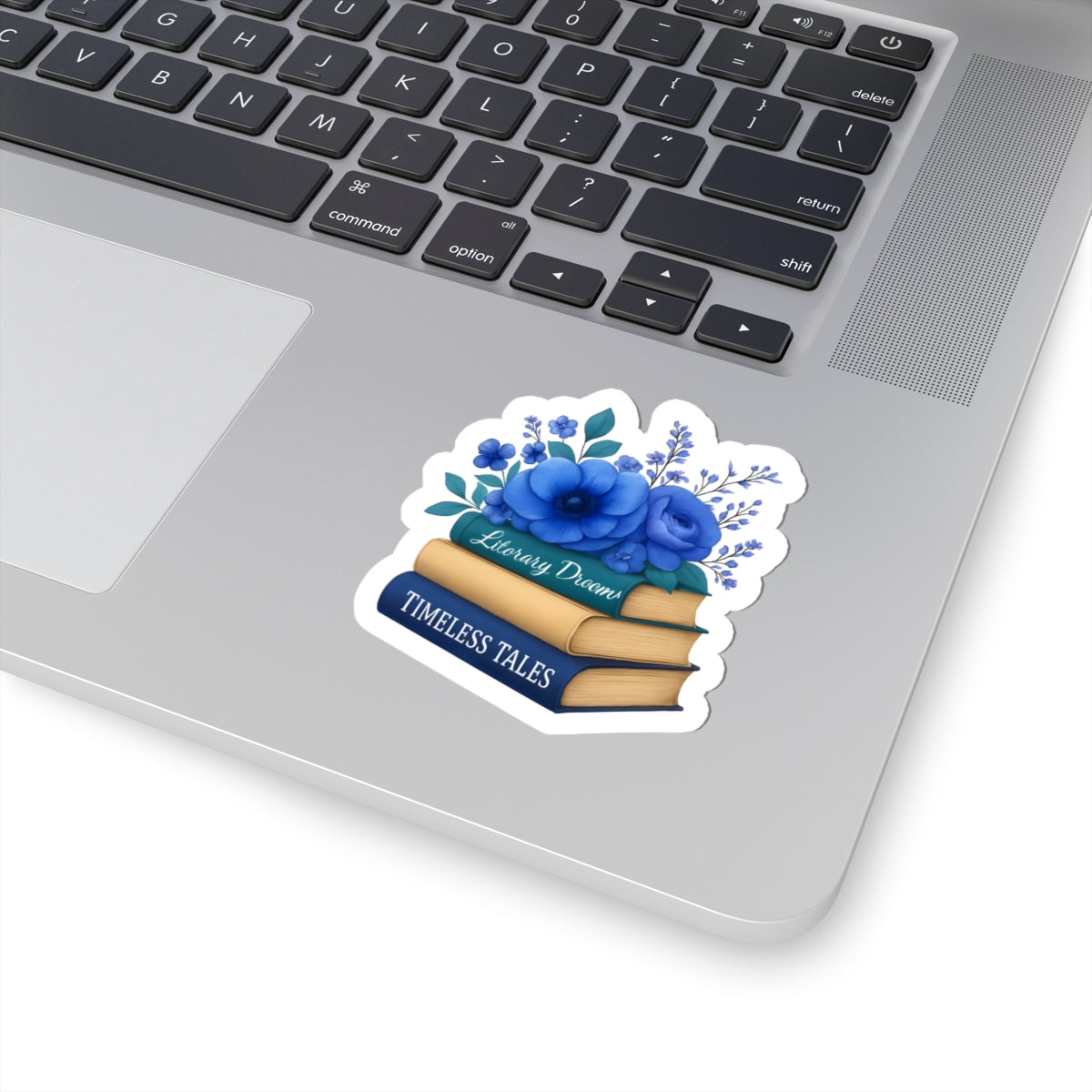 Literary Dreams Kiss-Cut Stickers | Floral Book Artwork for Planners, Laptops, Journals, Gift Ideas, Home Decor