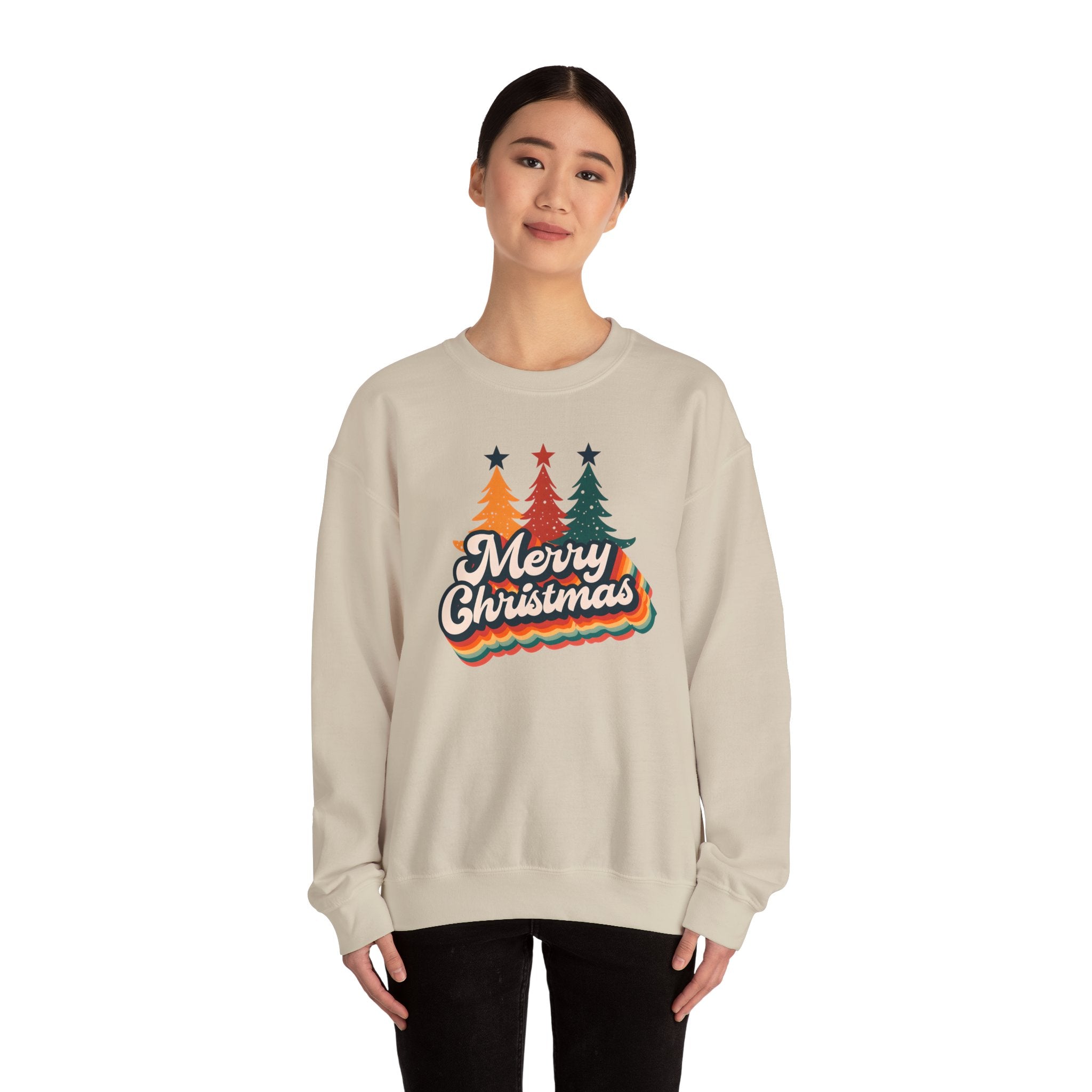 Merry Christmas Sweatshirt - Unisex Heavy Blend Crewneck