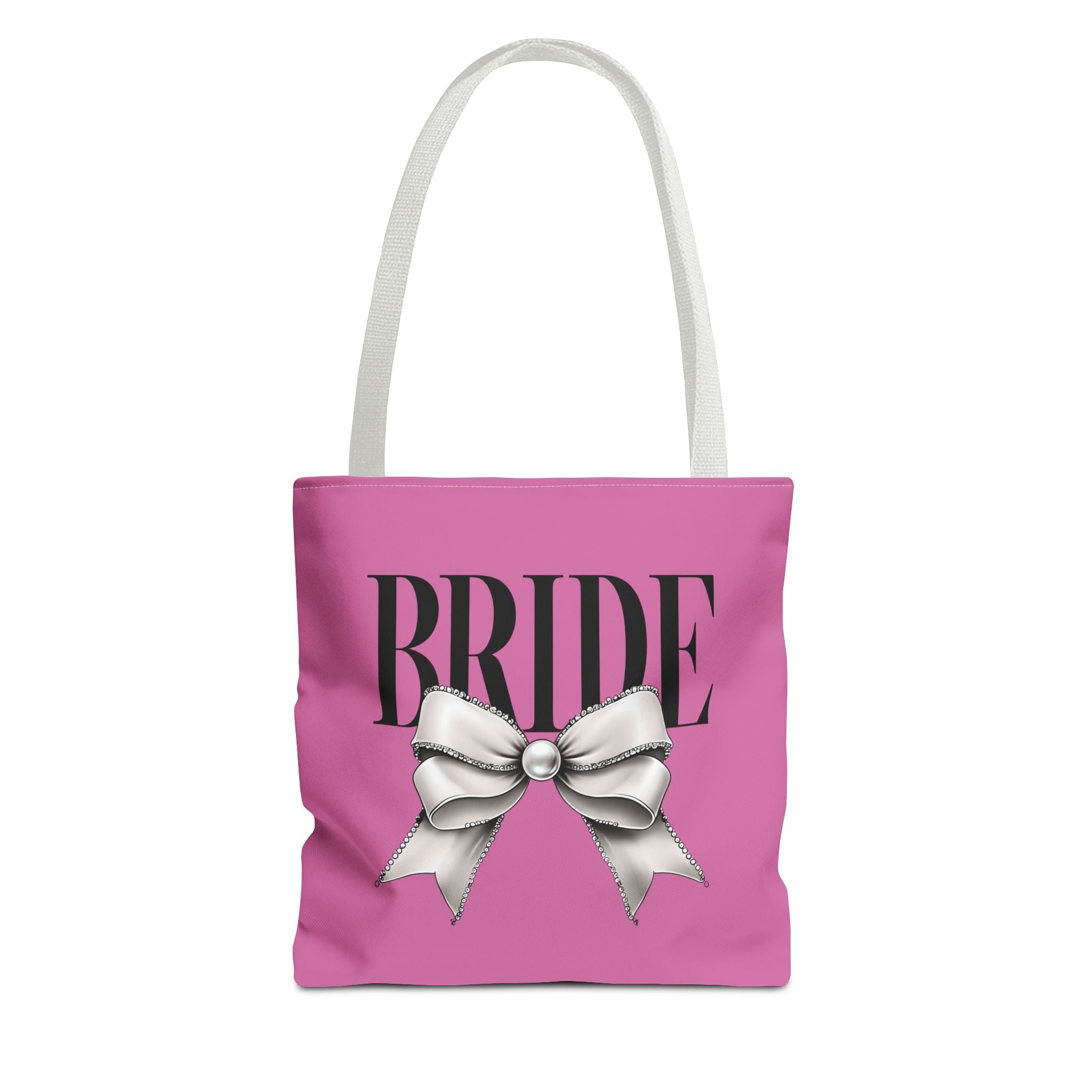 Bride Tote Bag with Bow Design